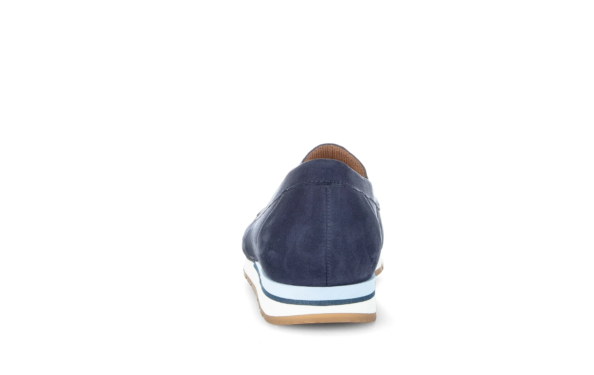 Ballerines bleues en cuir velours - Image 6