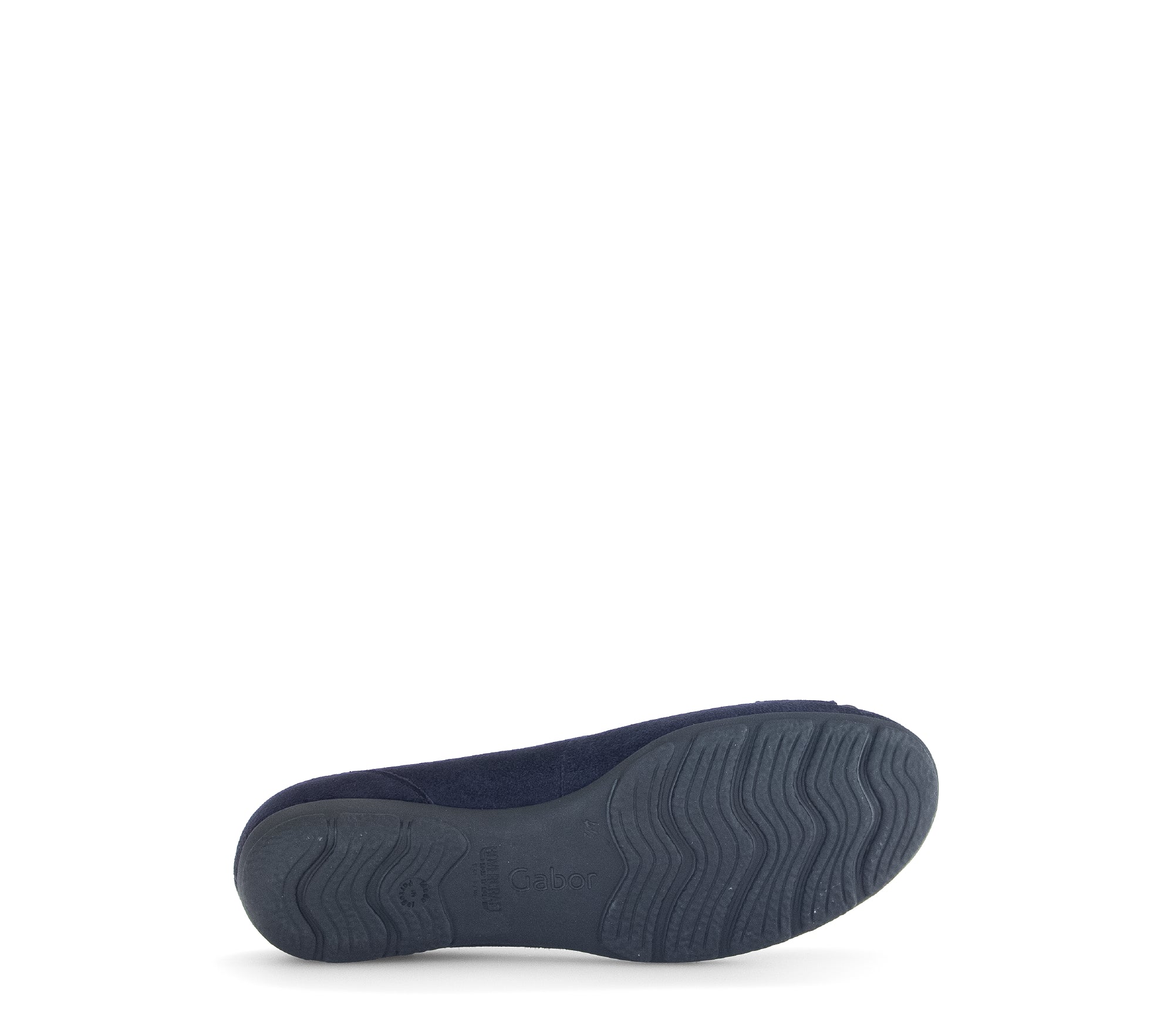Ballerines bleues en cuir velours - Image 6