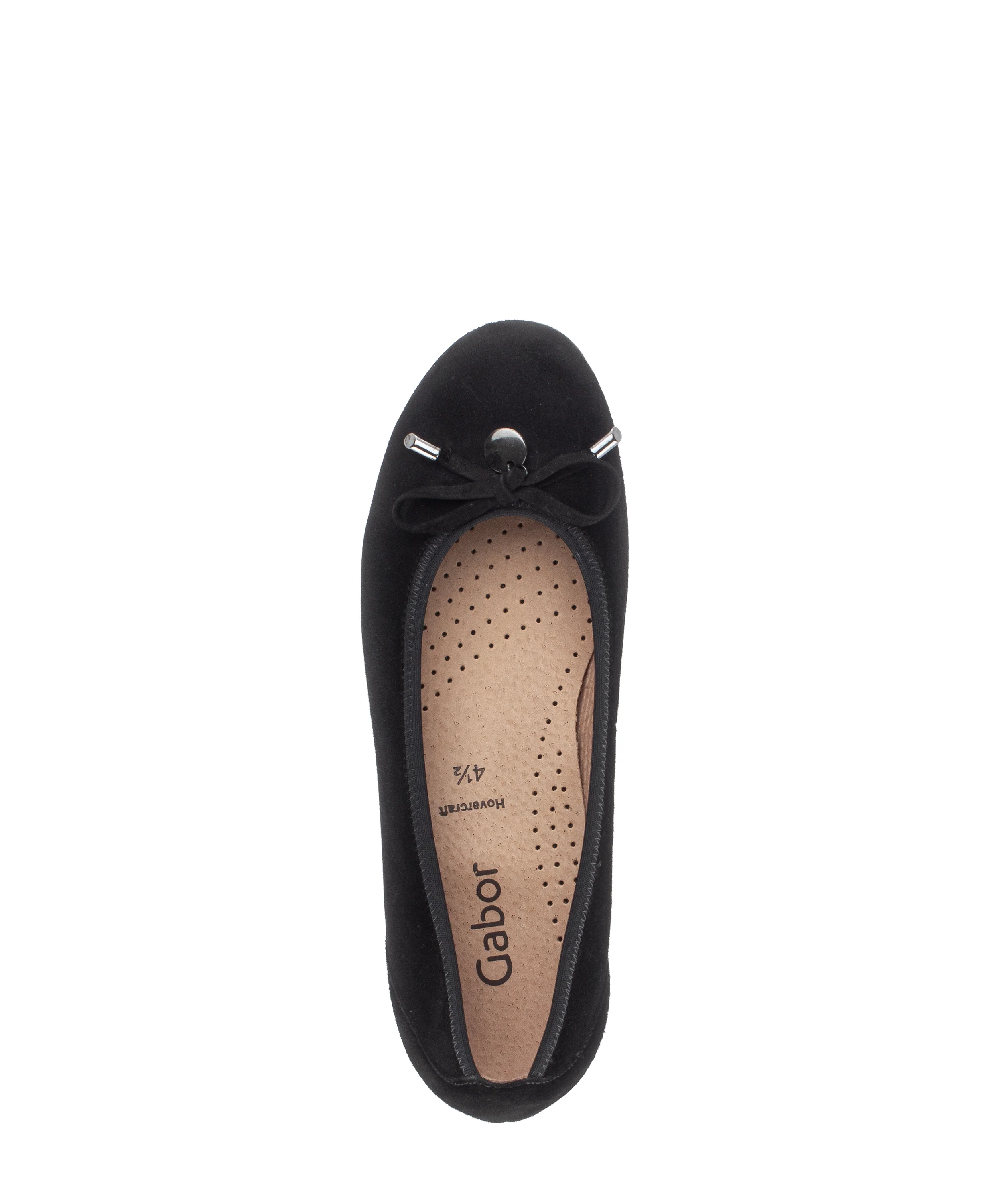 Ballerines noires en cuir - Image 3