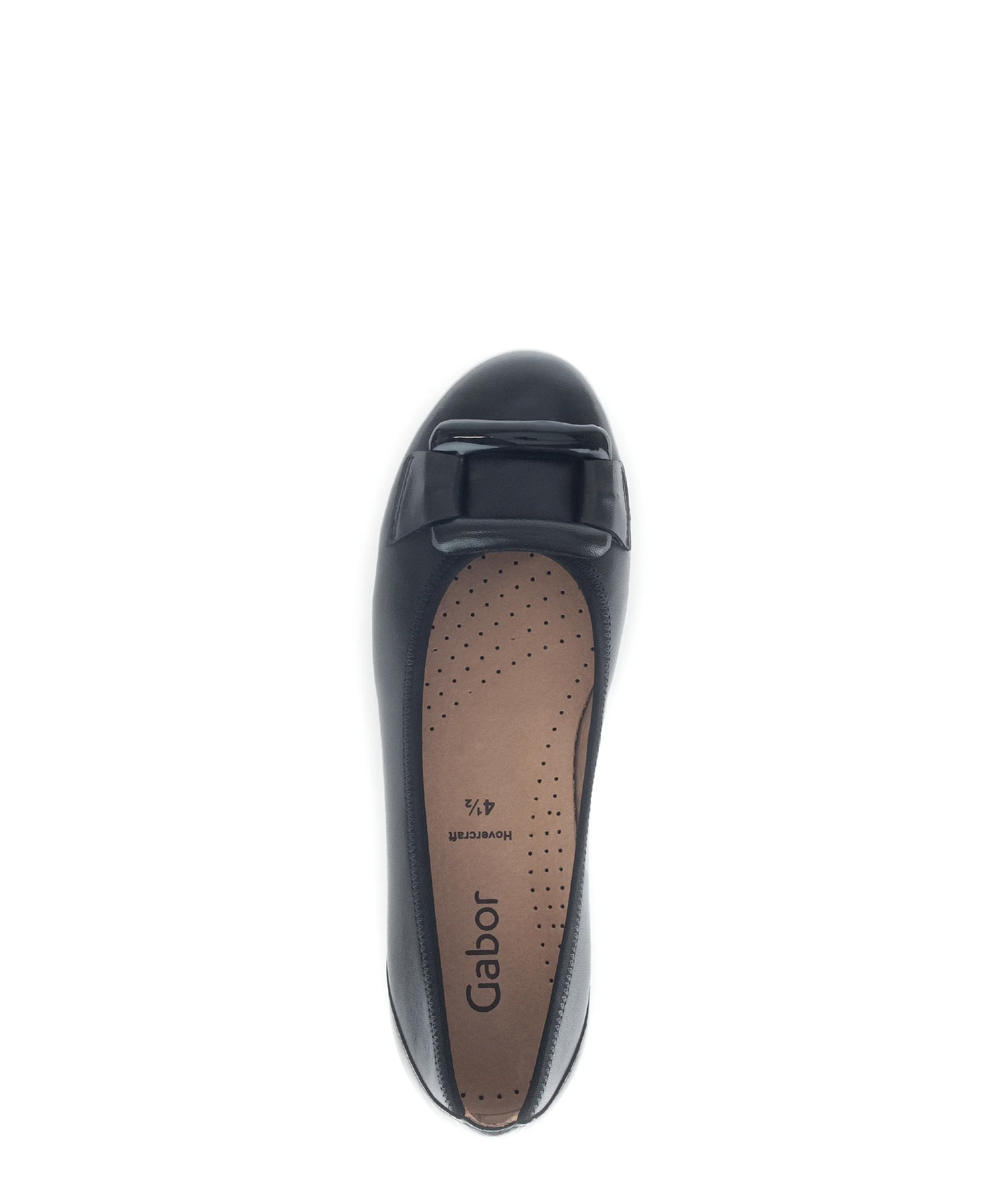 Ballerines noires en cuir lisse - Image 3