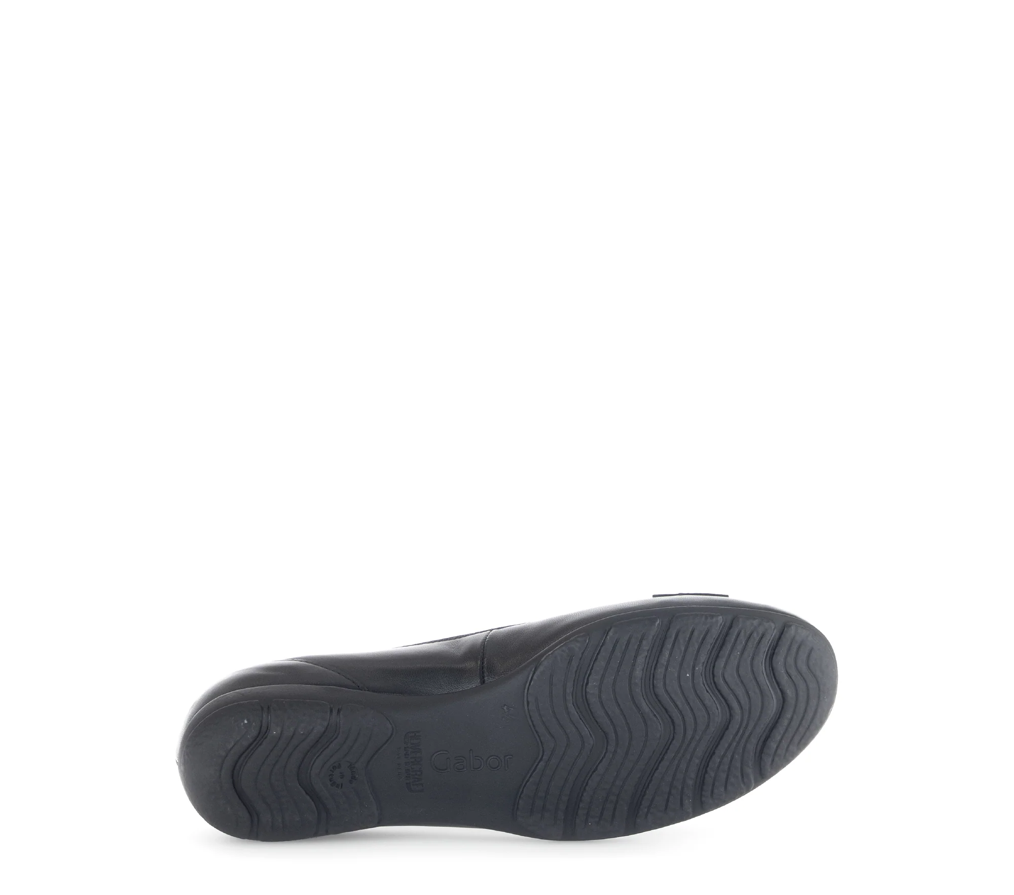 Ballerines noires en cuir lisse - Image 6
