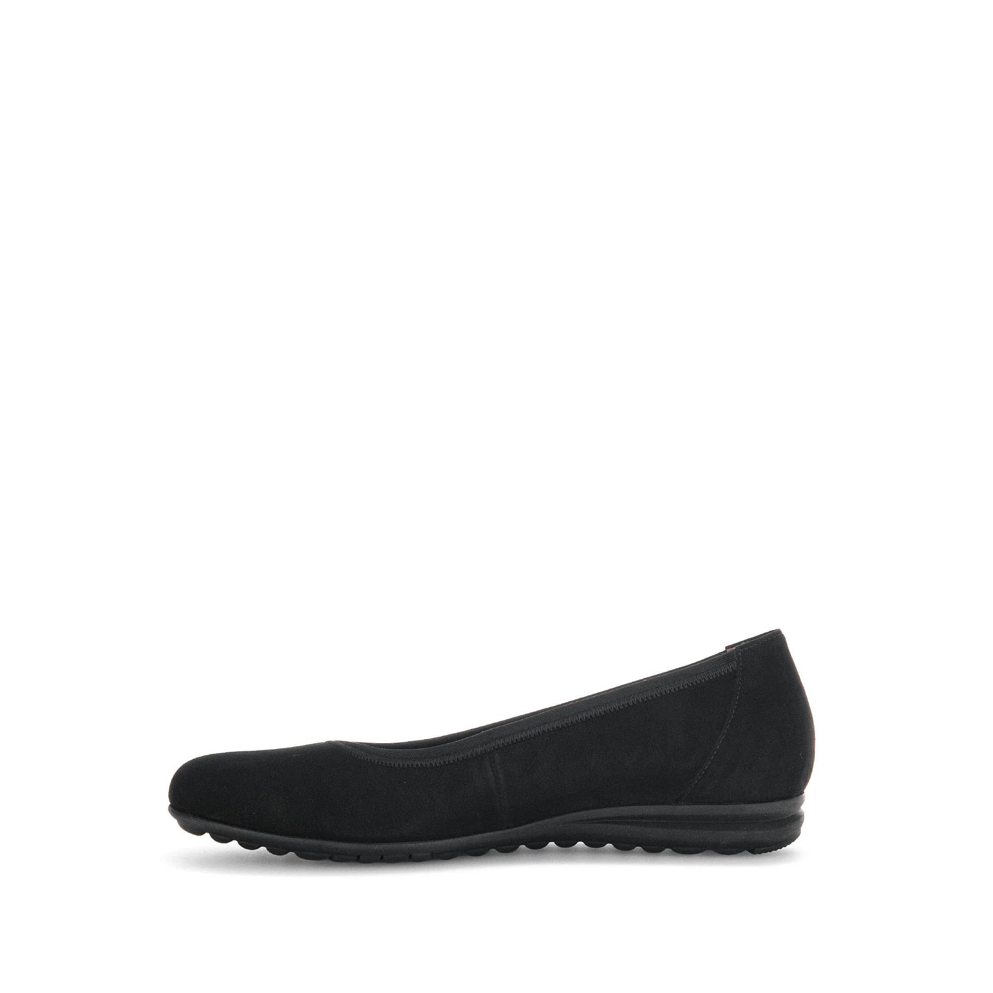 Ballerines noires en cuir nubuk - Image 2