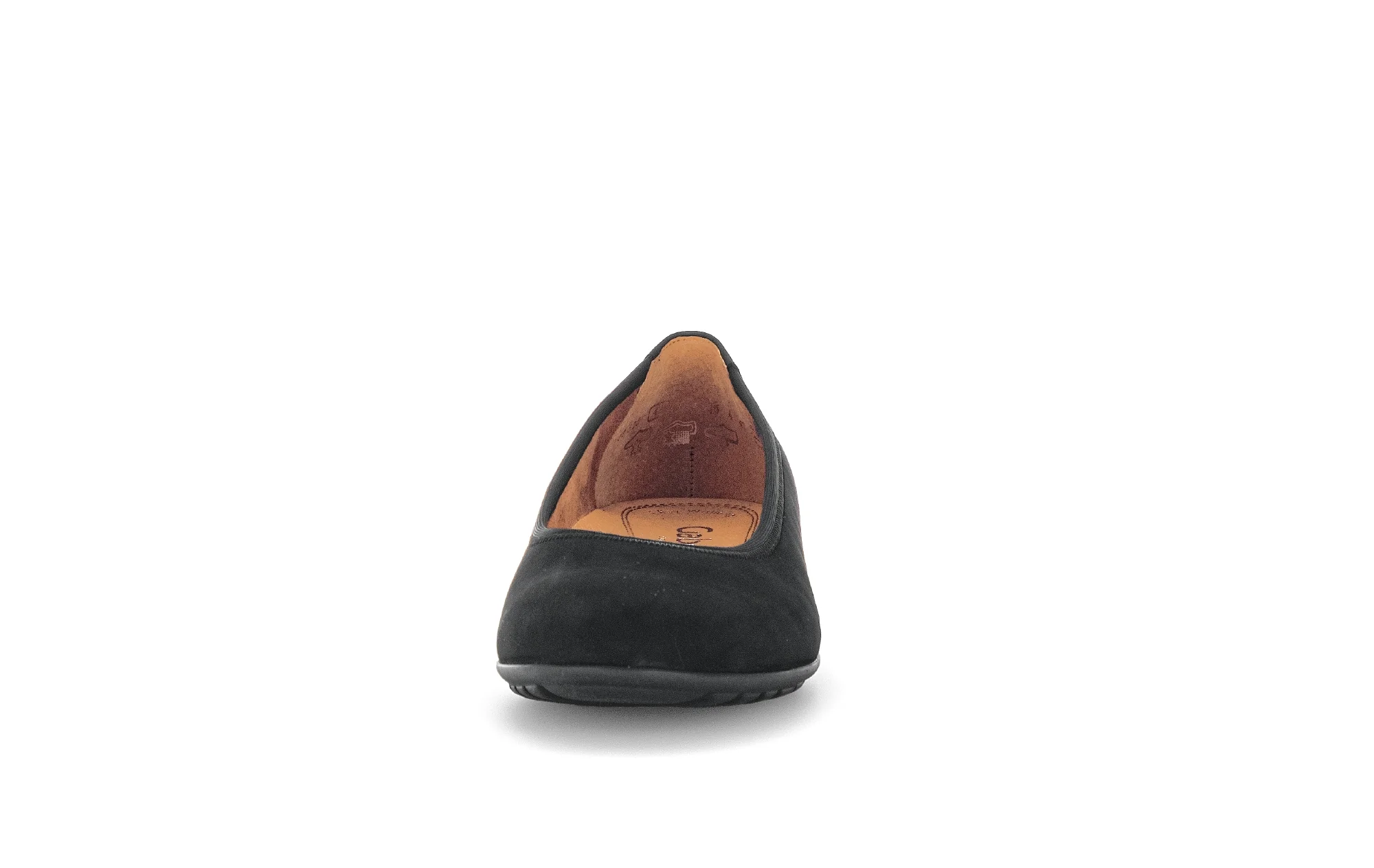 Ballerines noires en cuir nubuk - Image 4