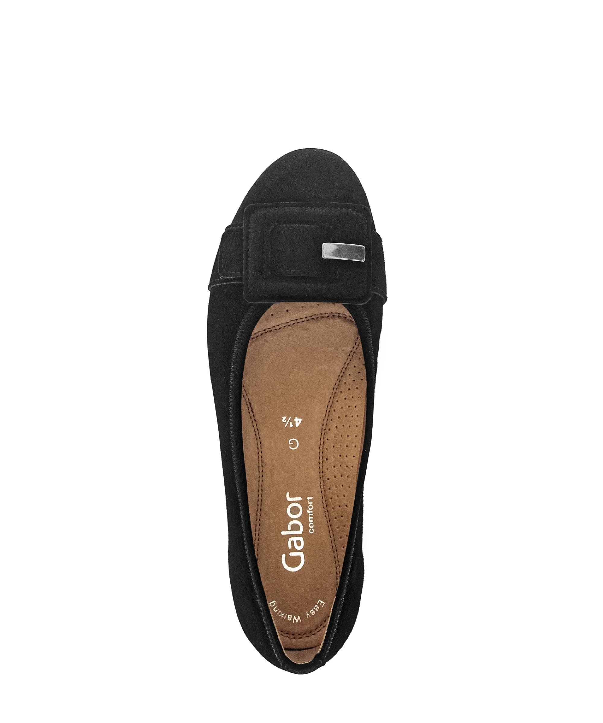 Ballerines noires en velours - Image 6