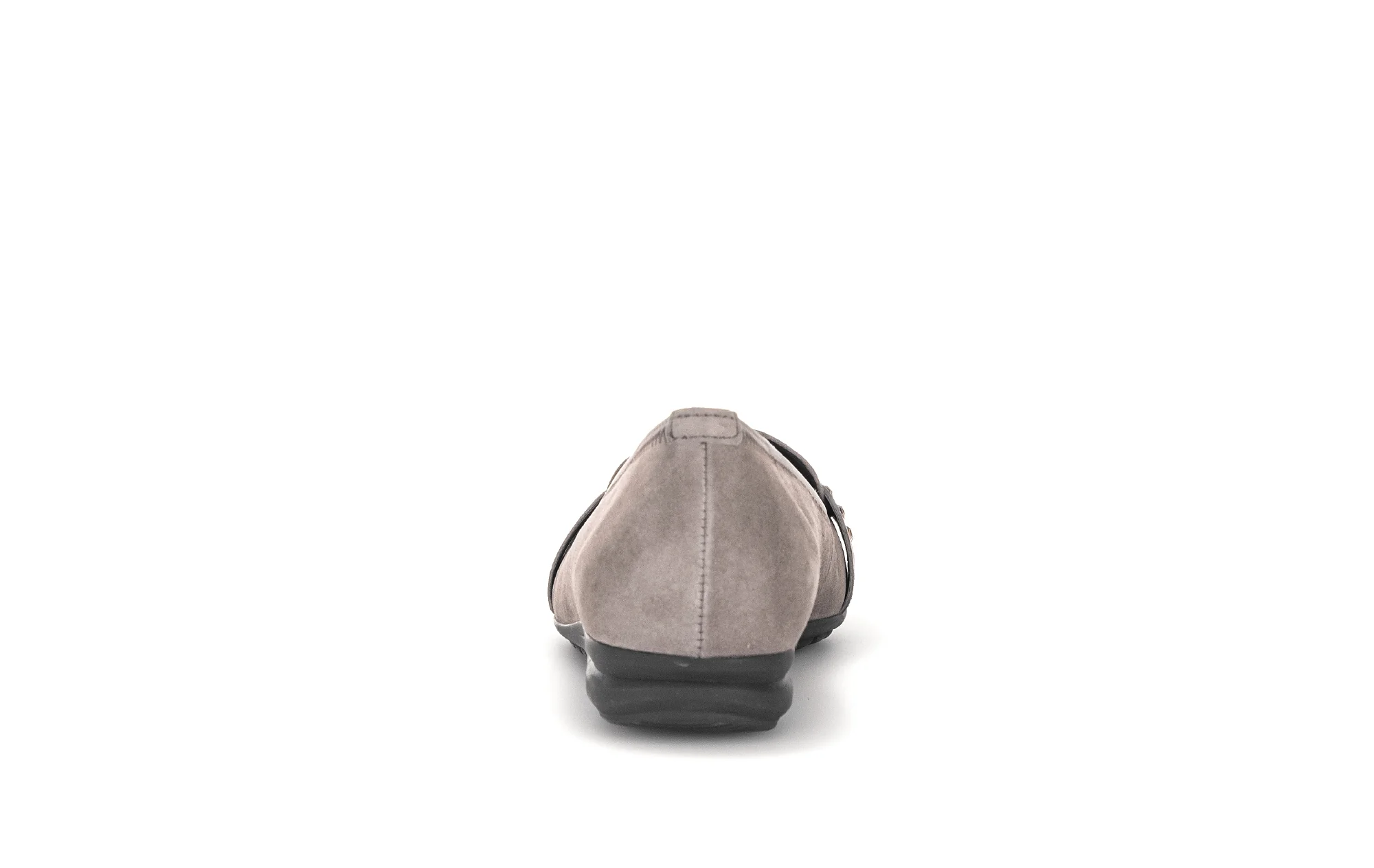 Ballerines taupe en velours - Image 6