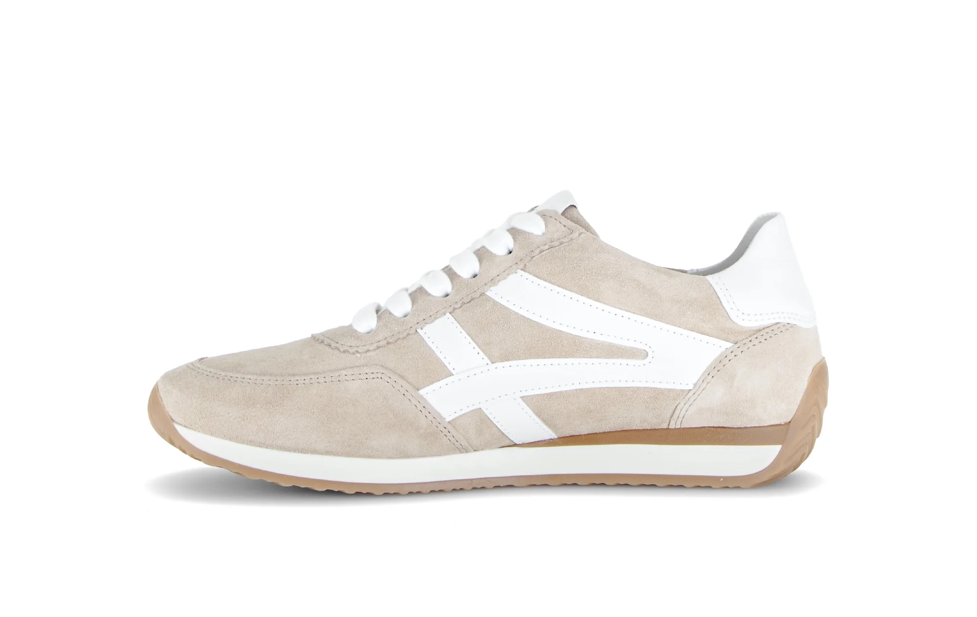 Baskets beiges en nubuck - Image 2