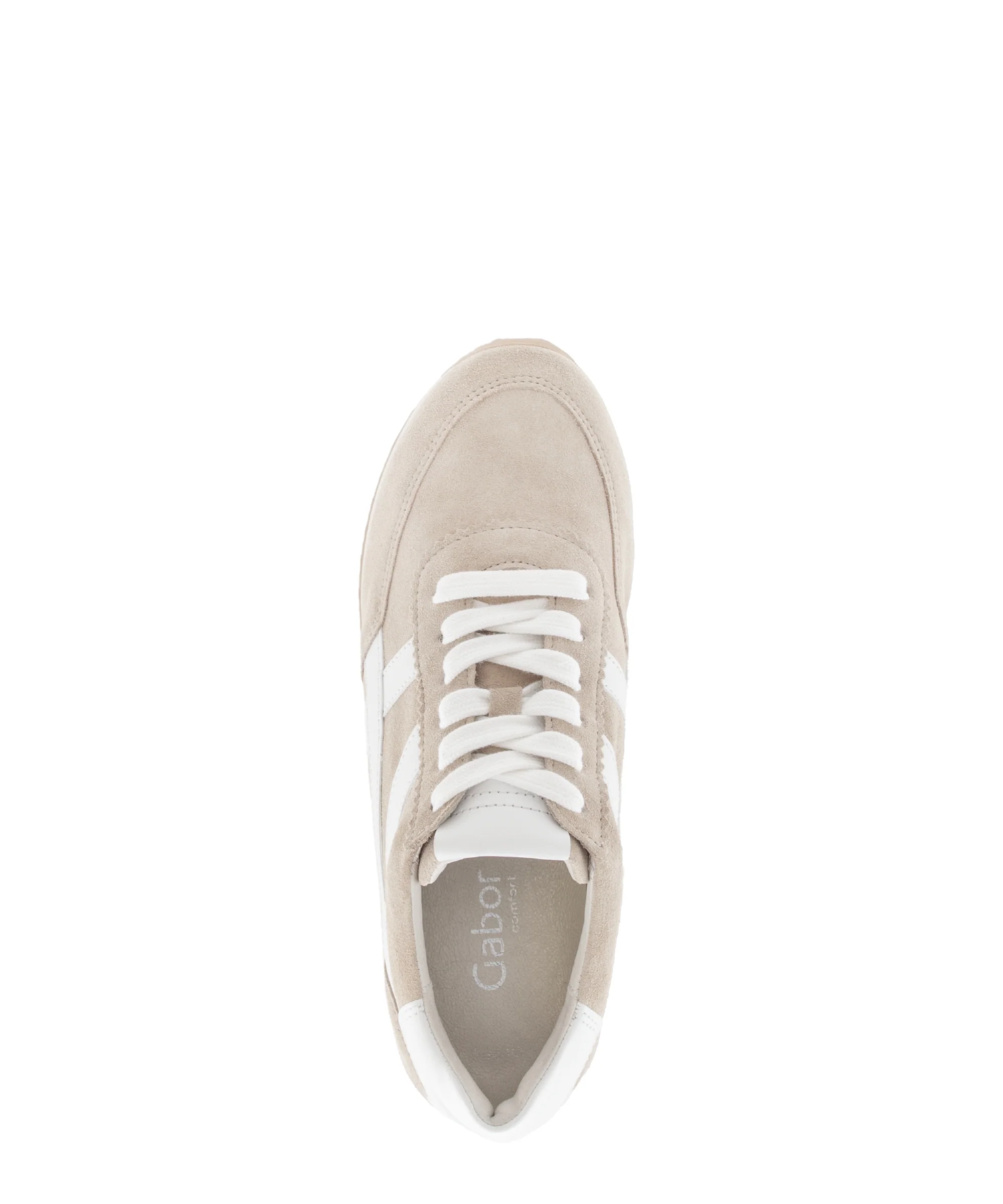 Baskets beiges en nubuck - Image 3