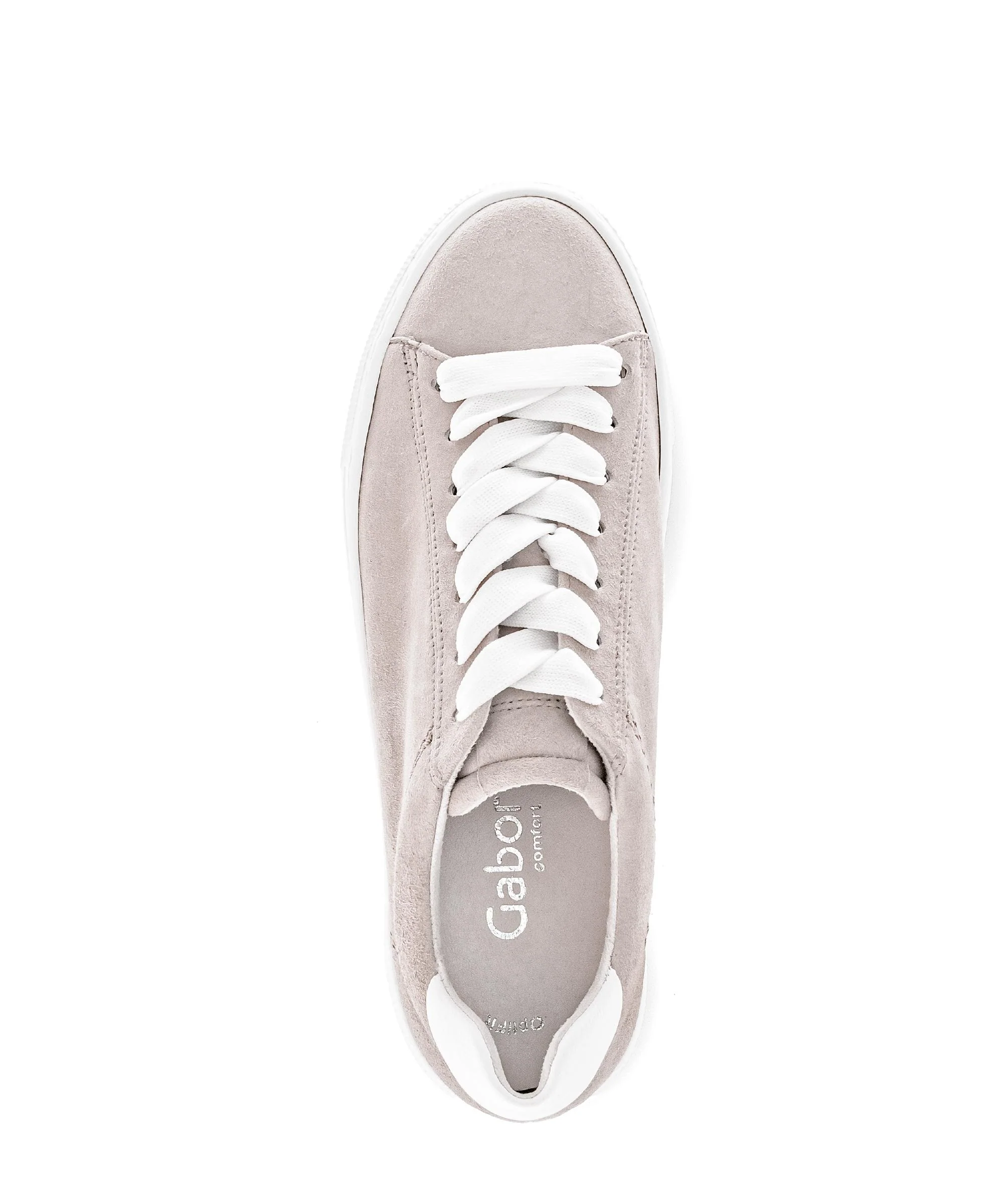 Baskets beiges en Nubuck - Image 3
