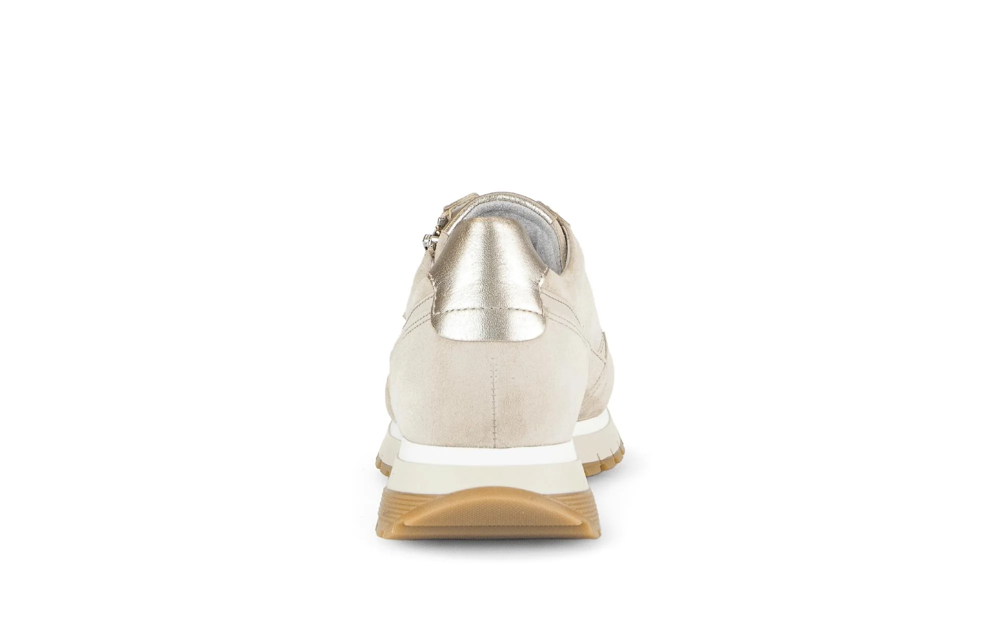 Baskets beiges en cuir - Image 4