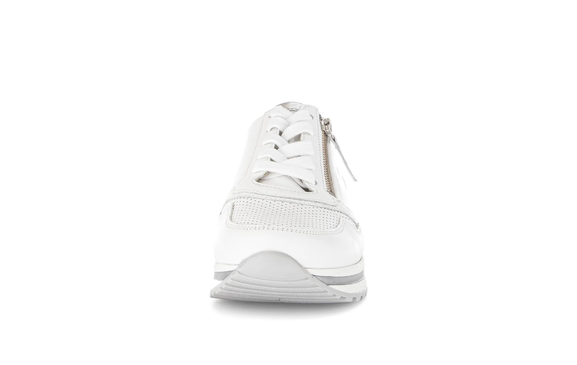 Baskets blanches en cuir - Image 5