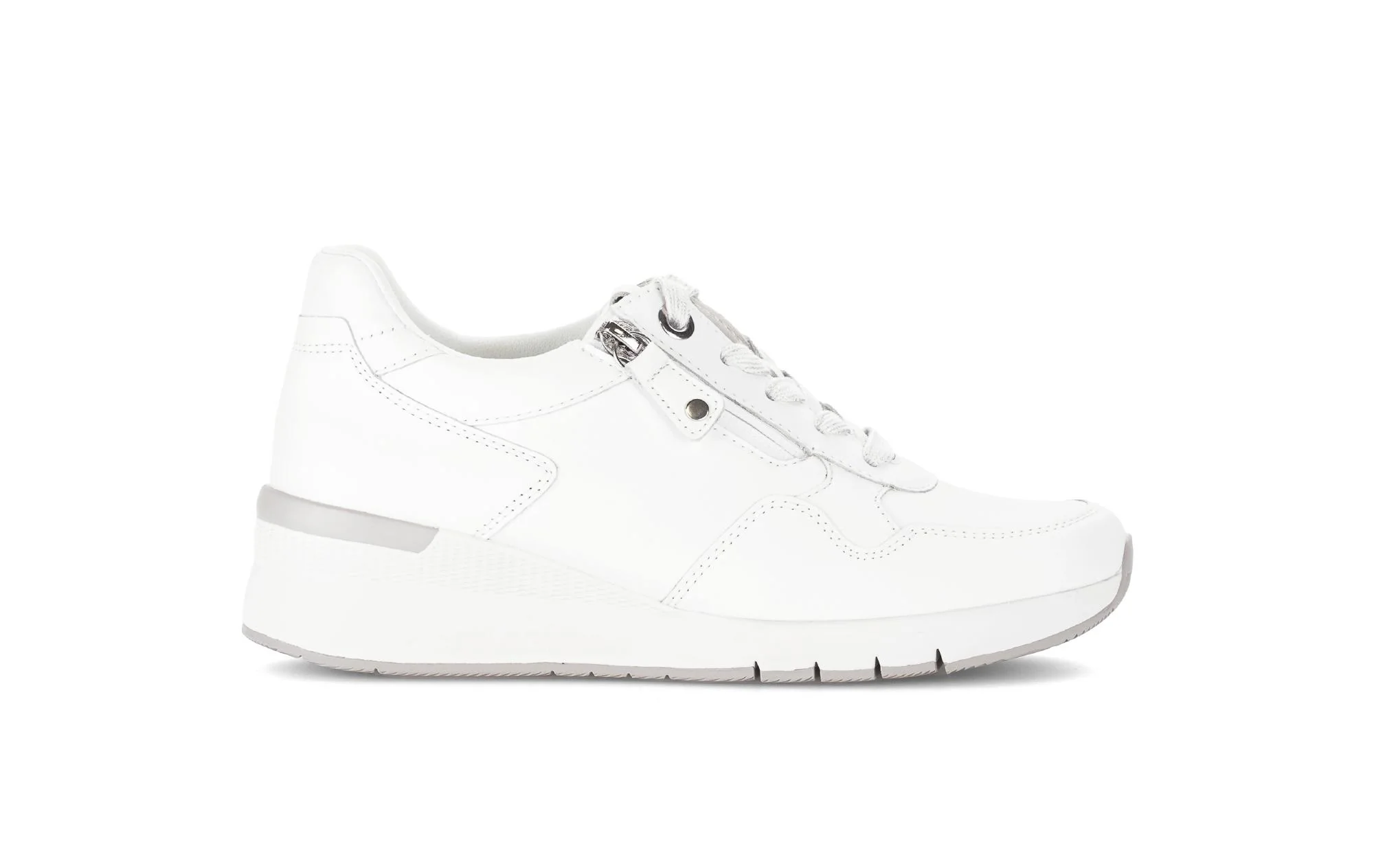 Baskets blanches en cuir