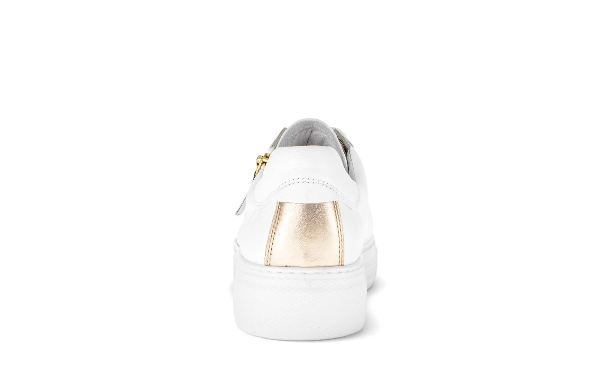Baskets blanches en cuir - Image 4