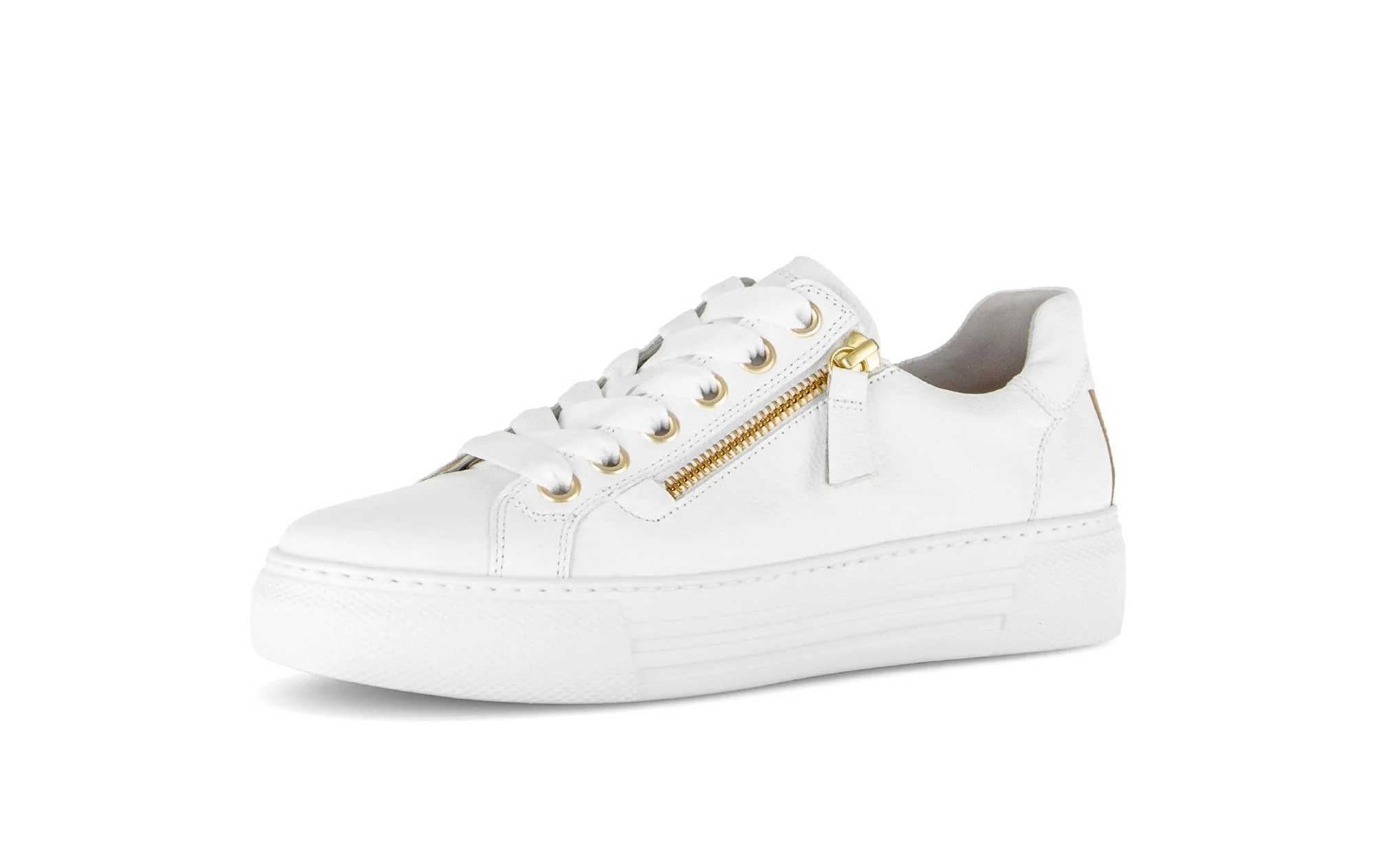 Baskets blanches en cuir - Image 6