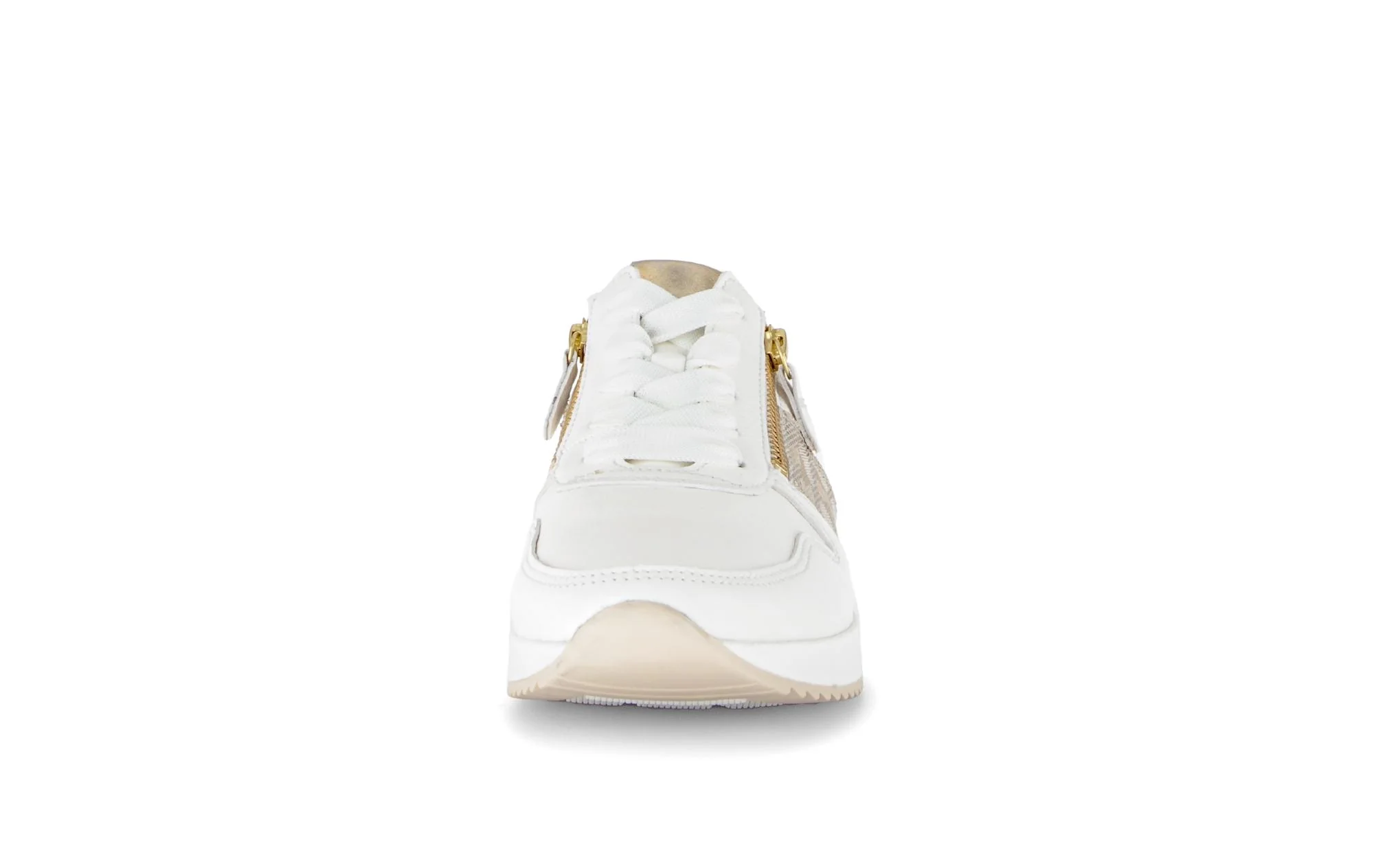 Baskets blanches en cuir - Image 5