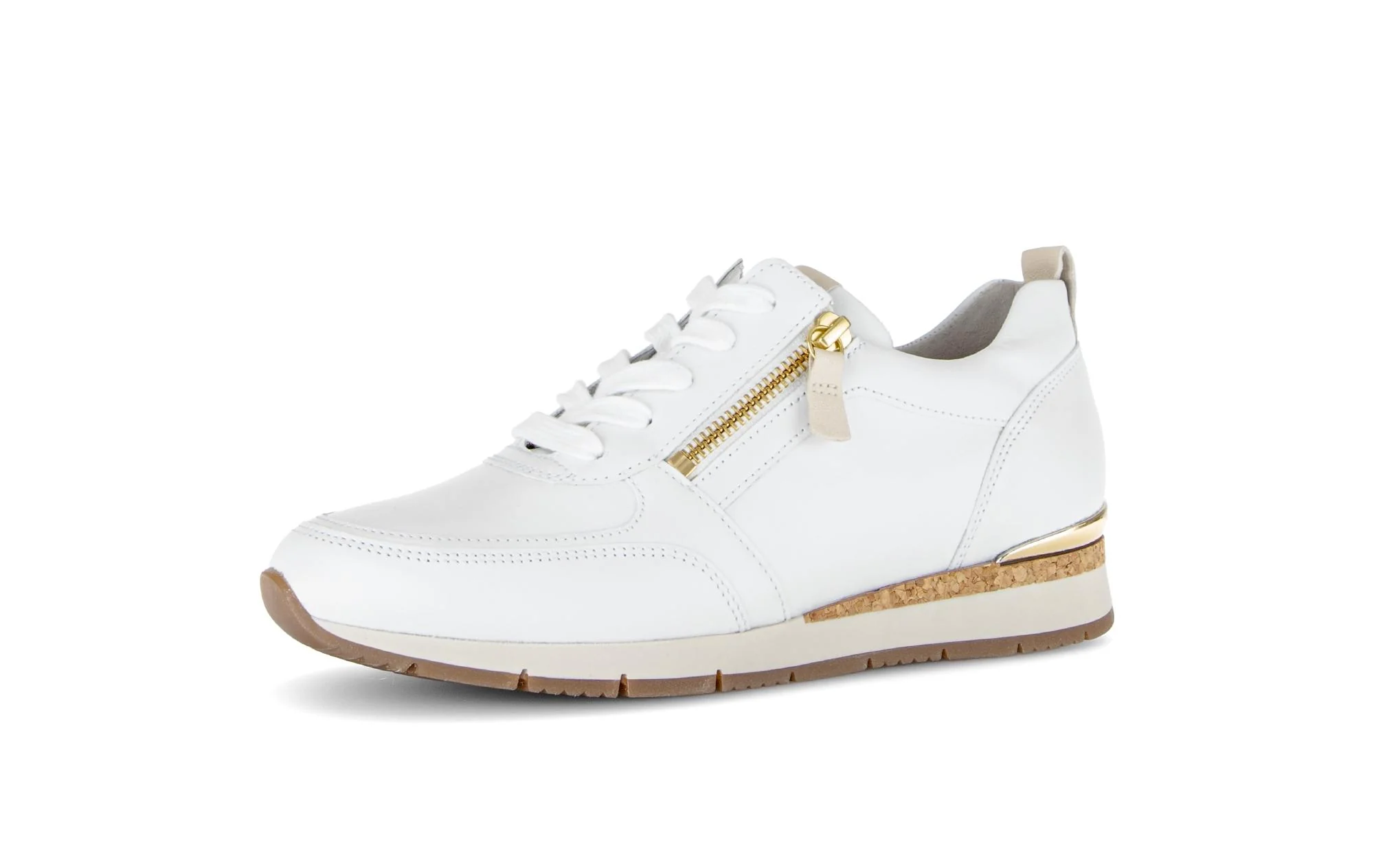 Baskets blanches en cuir - Image 6