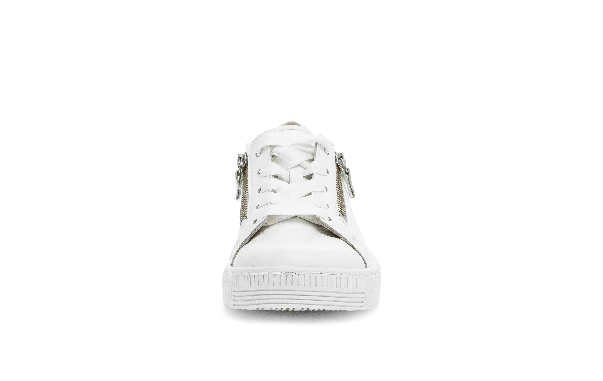 Baskets blanches en cuir - Image 5