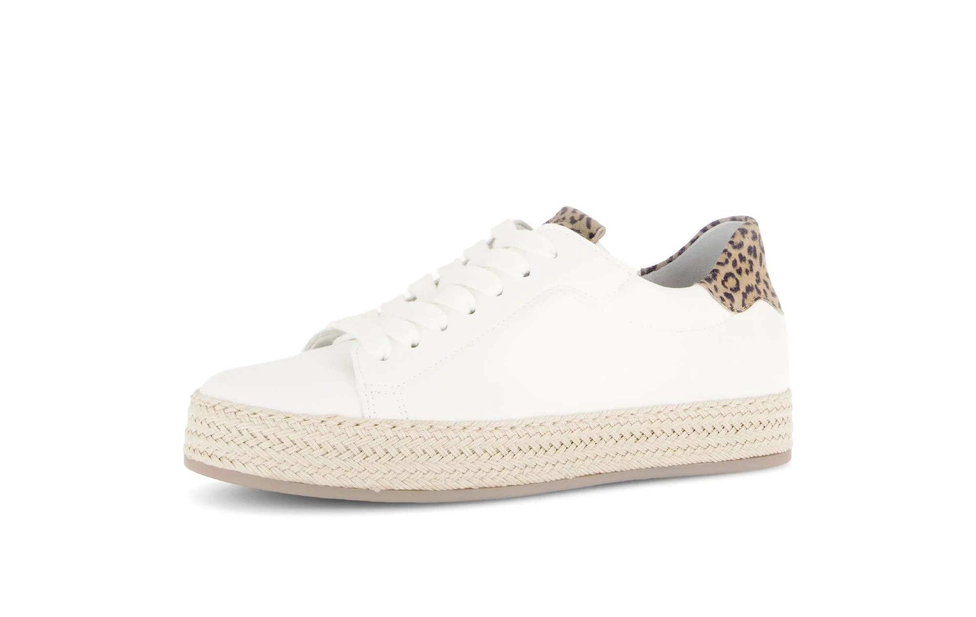 Baskets blanches en cuir - Image 6