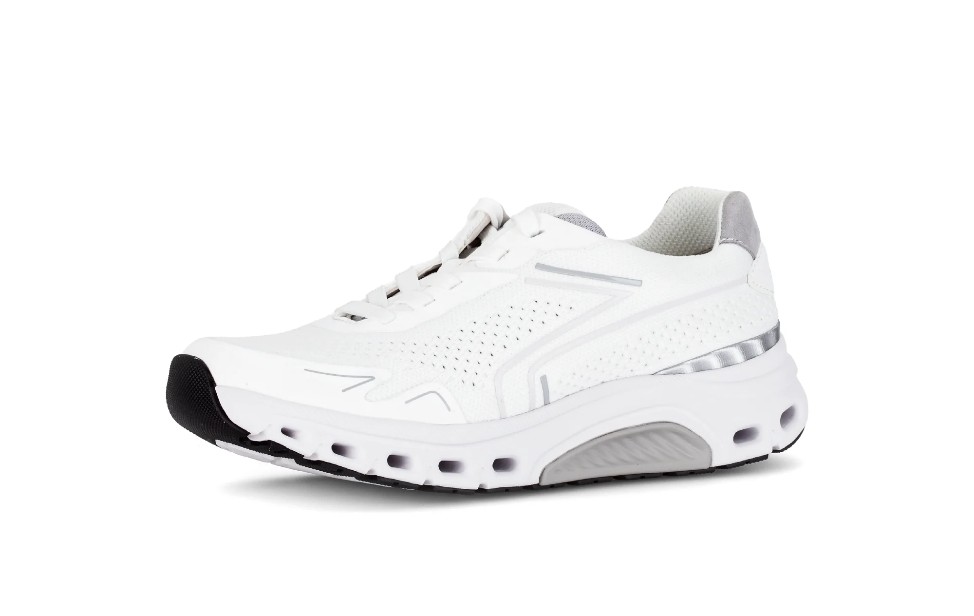Baskets blanches en cuir - Image 6