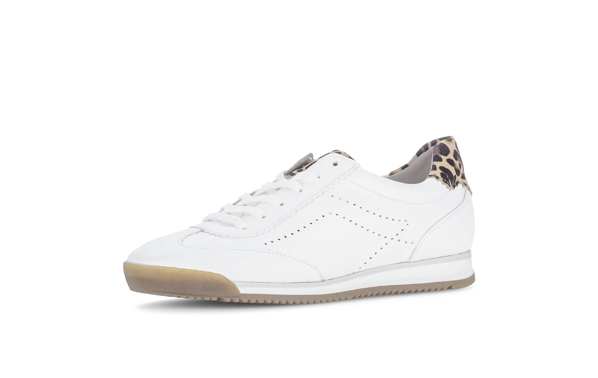 Baskets blanches en cuir - Image 6