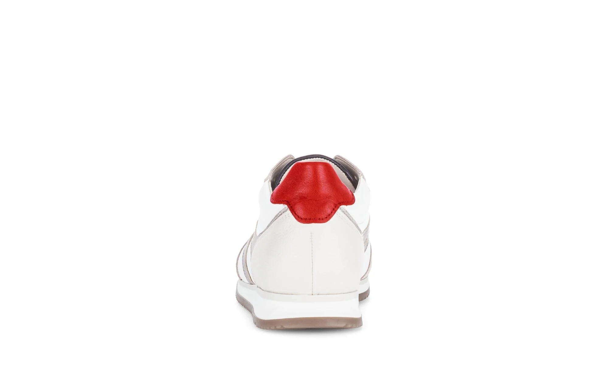 Baskets blanches en cuir et nubuck - Image 4