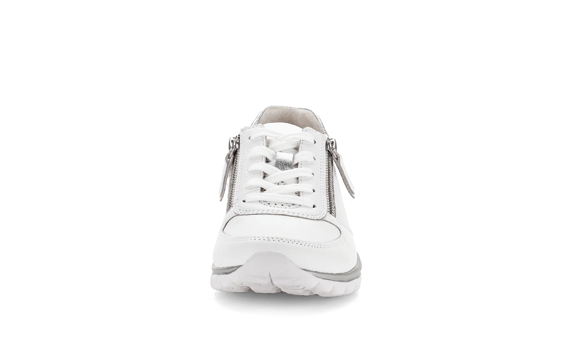 Baskets blanches en cuir - Image 5