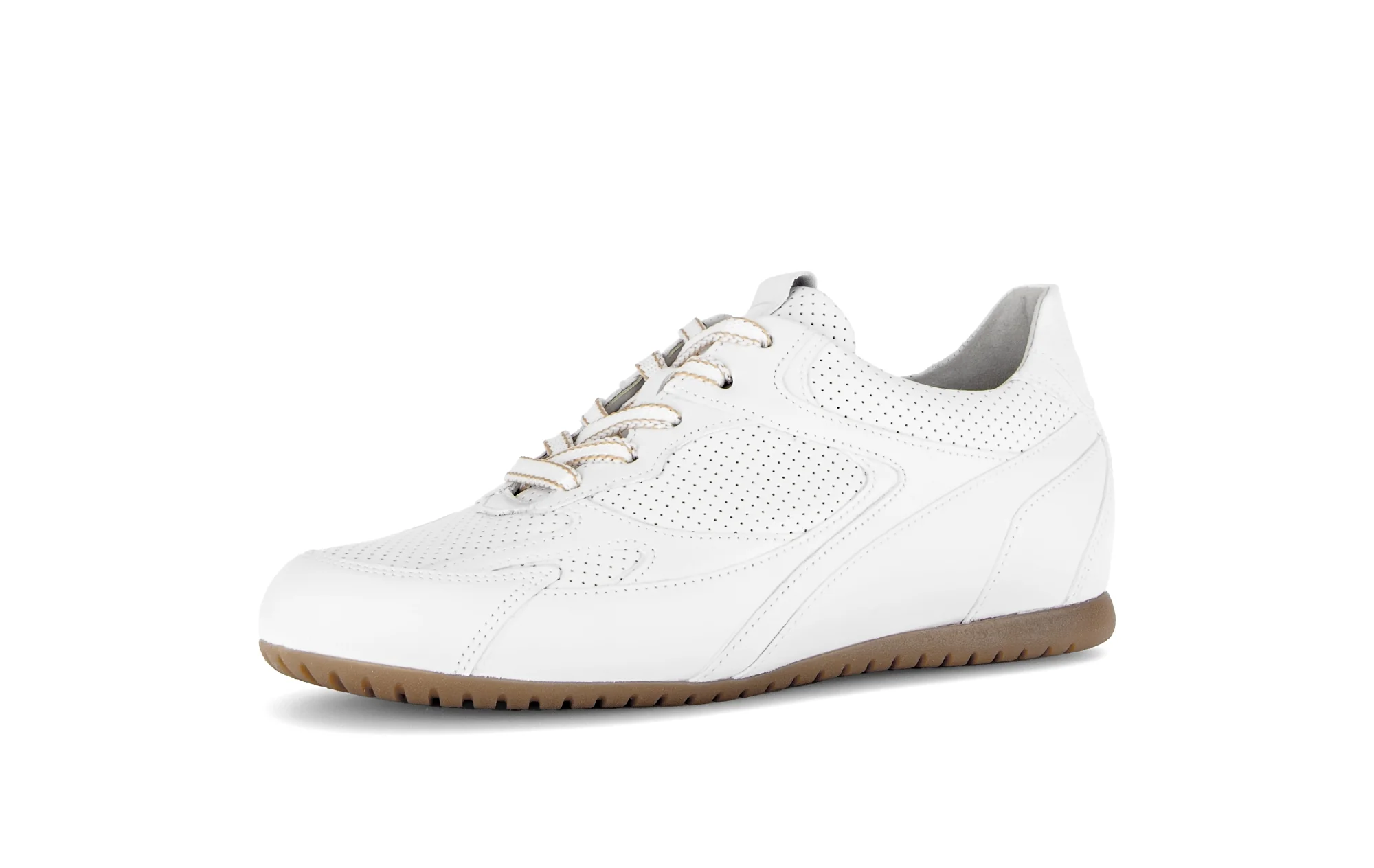 Baskets blanches en cuir - Image 6