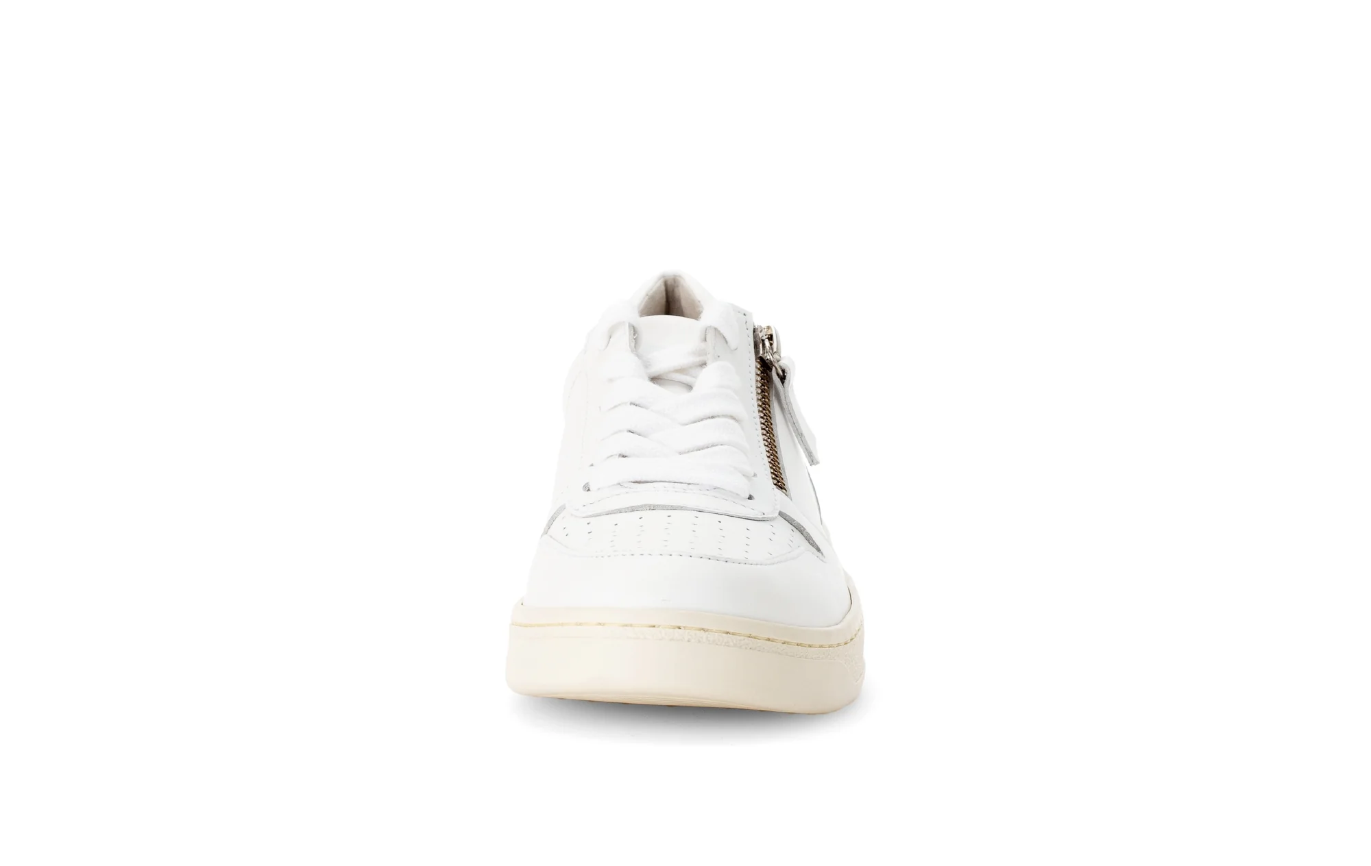 Baskets blanches en cuir - Image 5