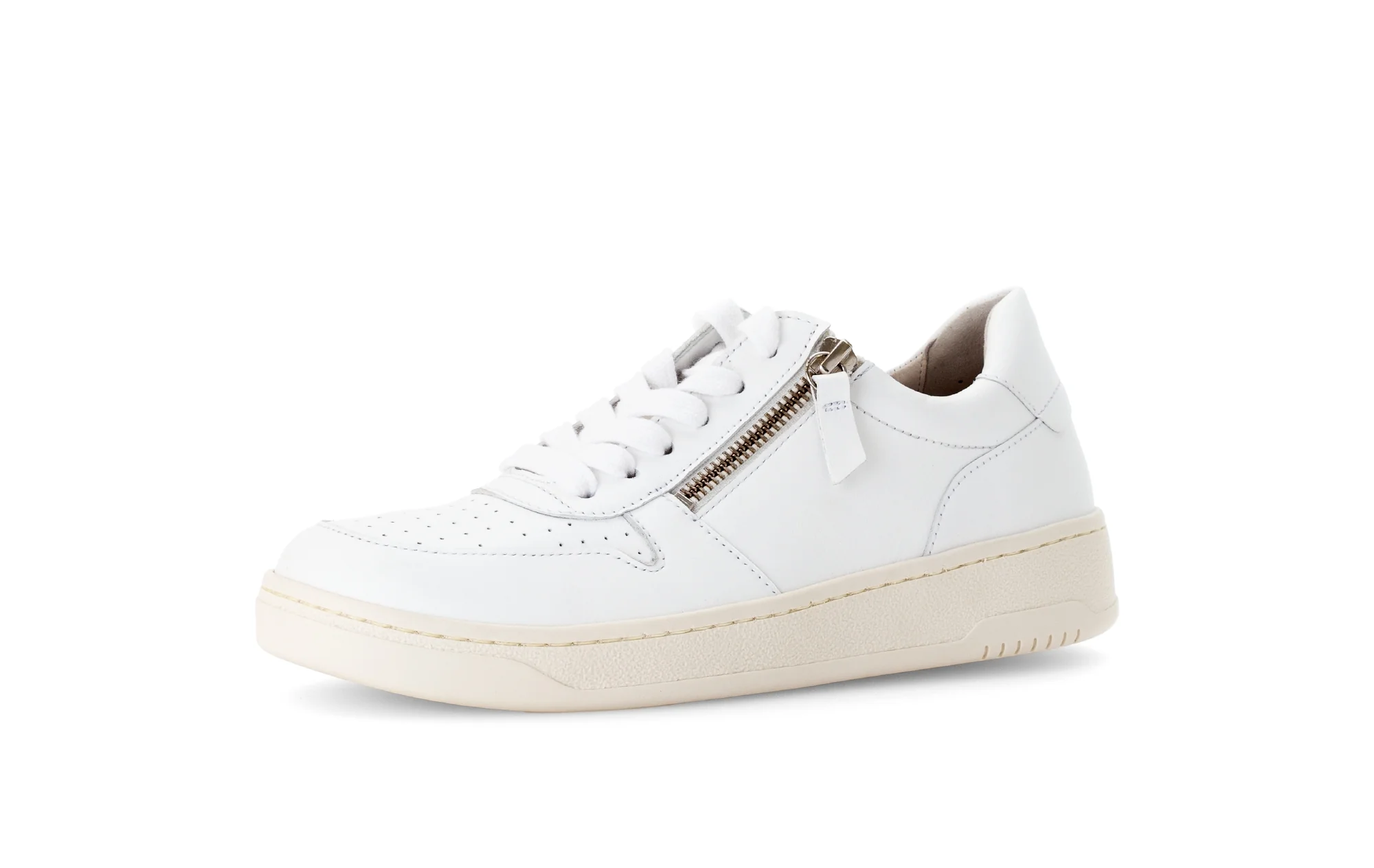 Baskets blanches en cuir - Image 6