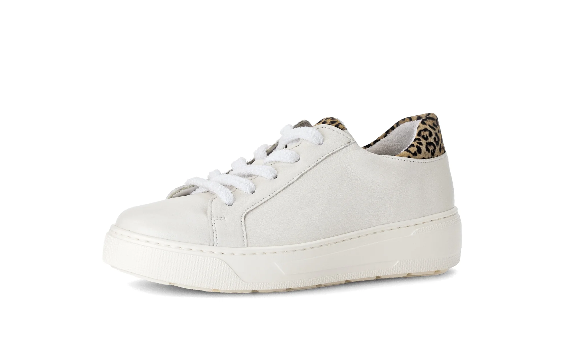 Baskets blanches en cuir - Image 6