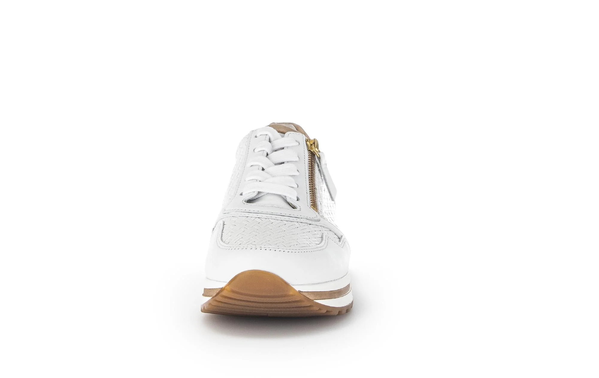 Baskets blanches en cuir - Image 5