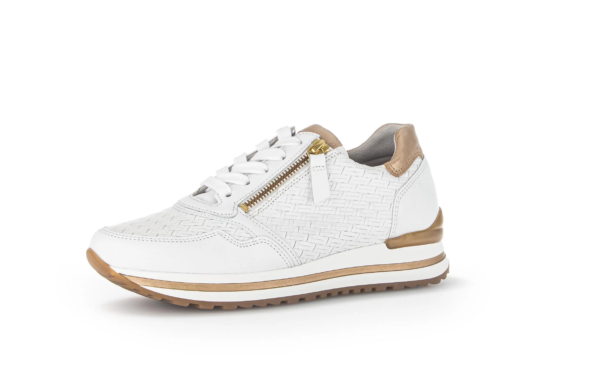Baskets blanches en cuir - Image 6