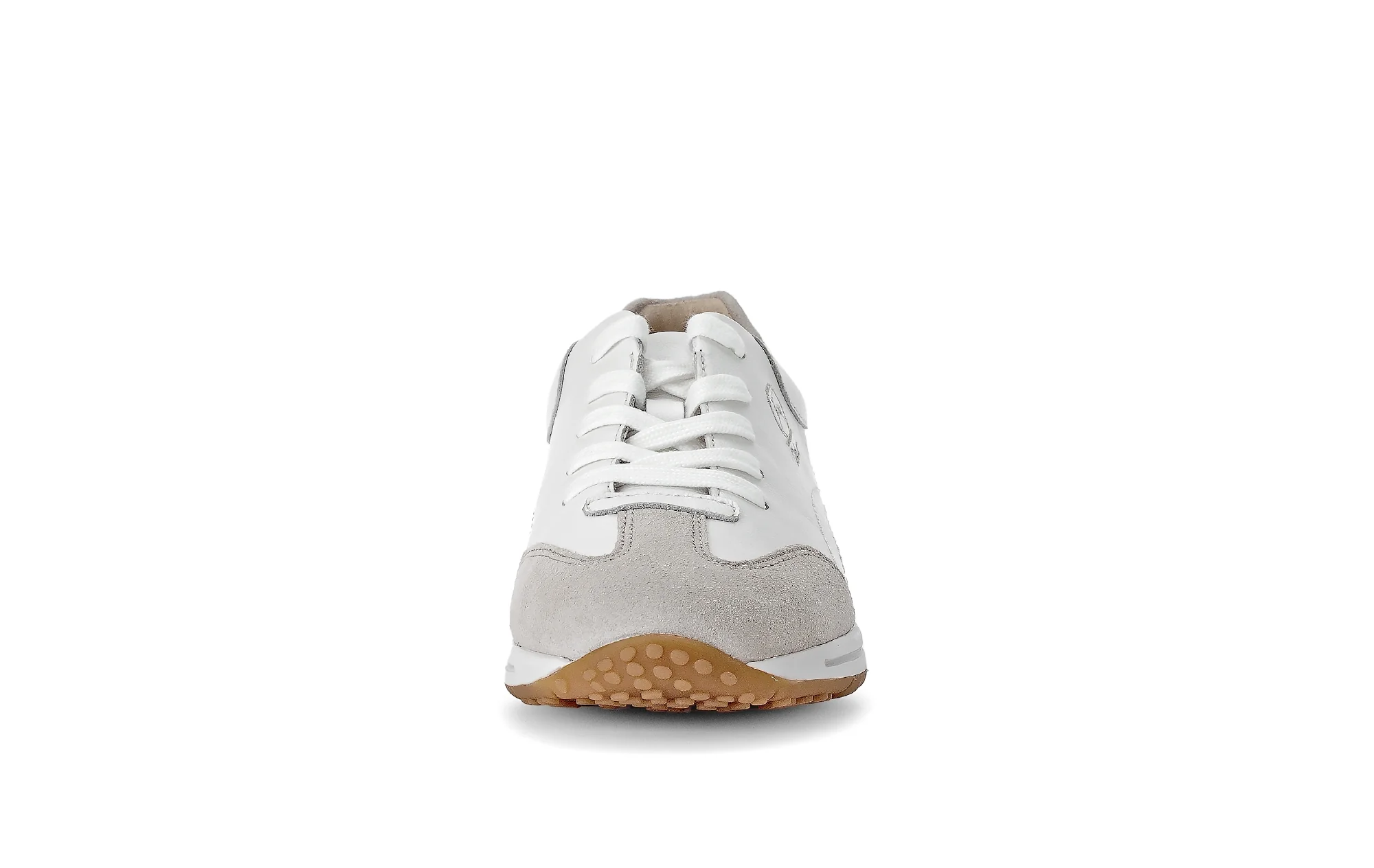 Baskets blanches en cuir lisse - Image 5