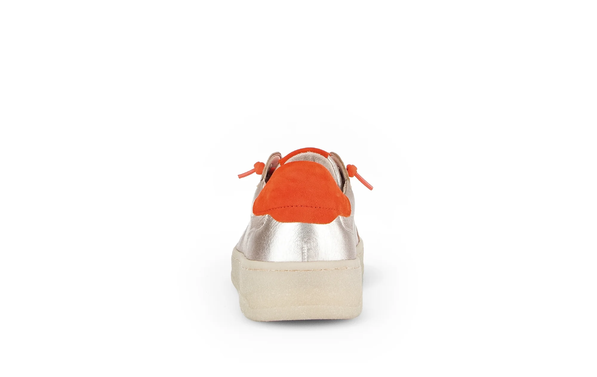 Baskets dorées en cuir métallisé - Image 4