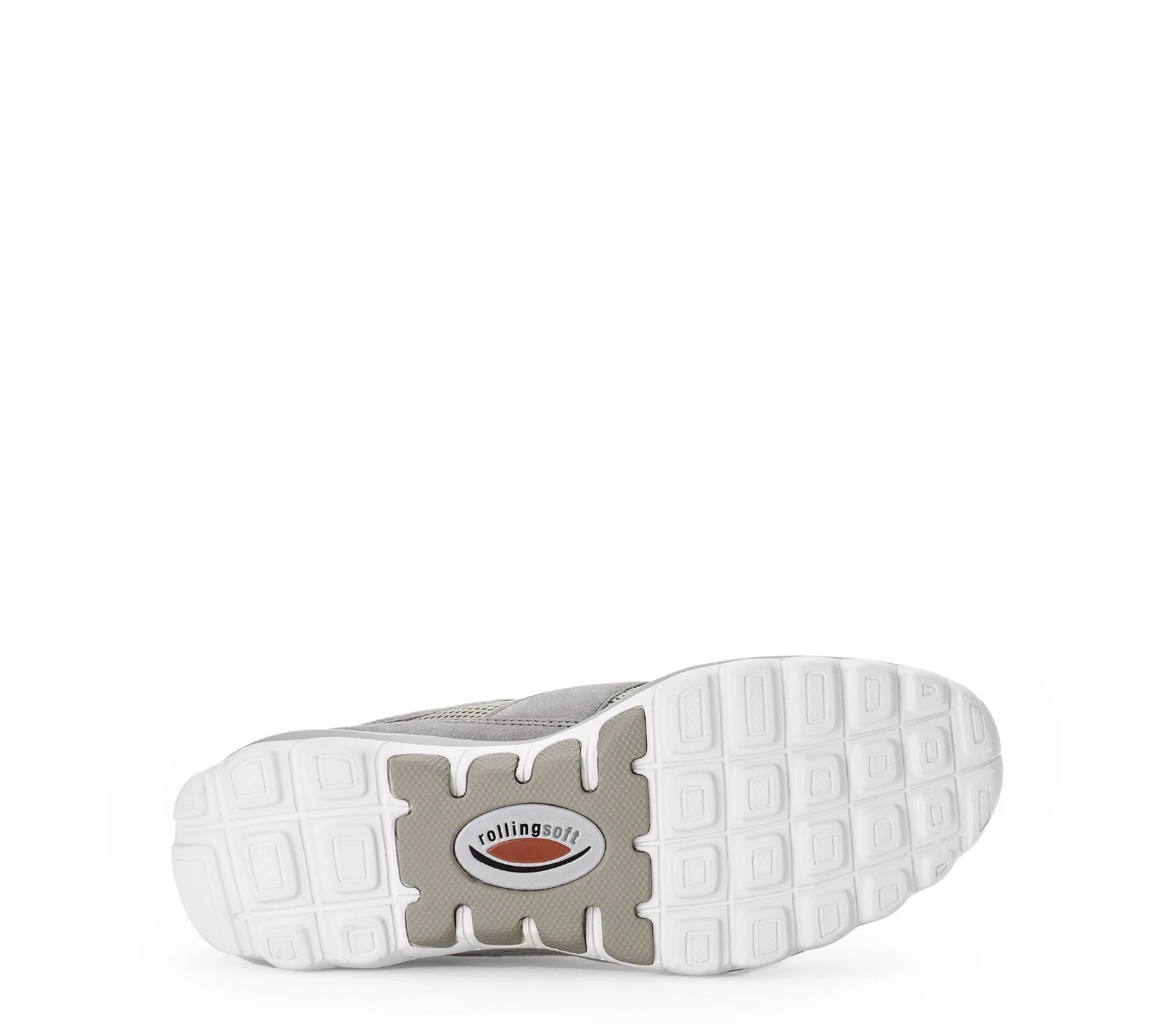 Baskets grises en cuir - Image 7