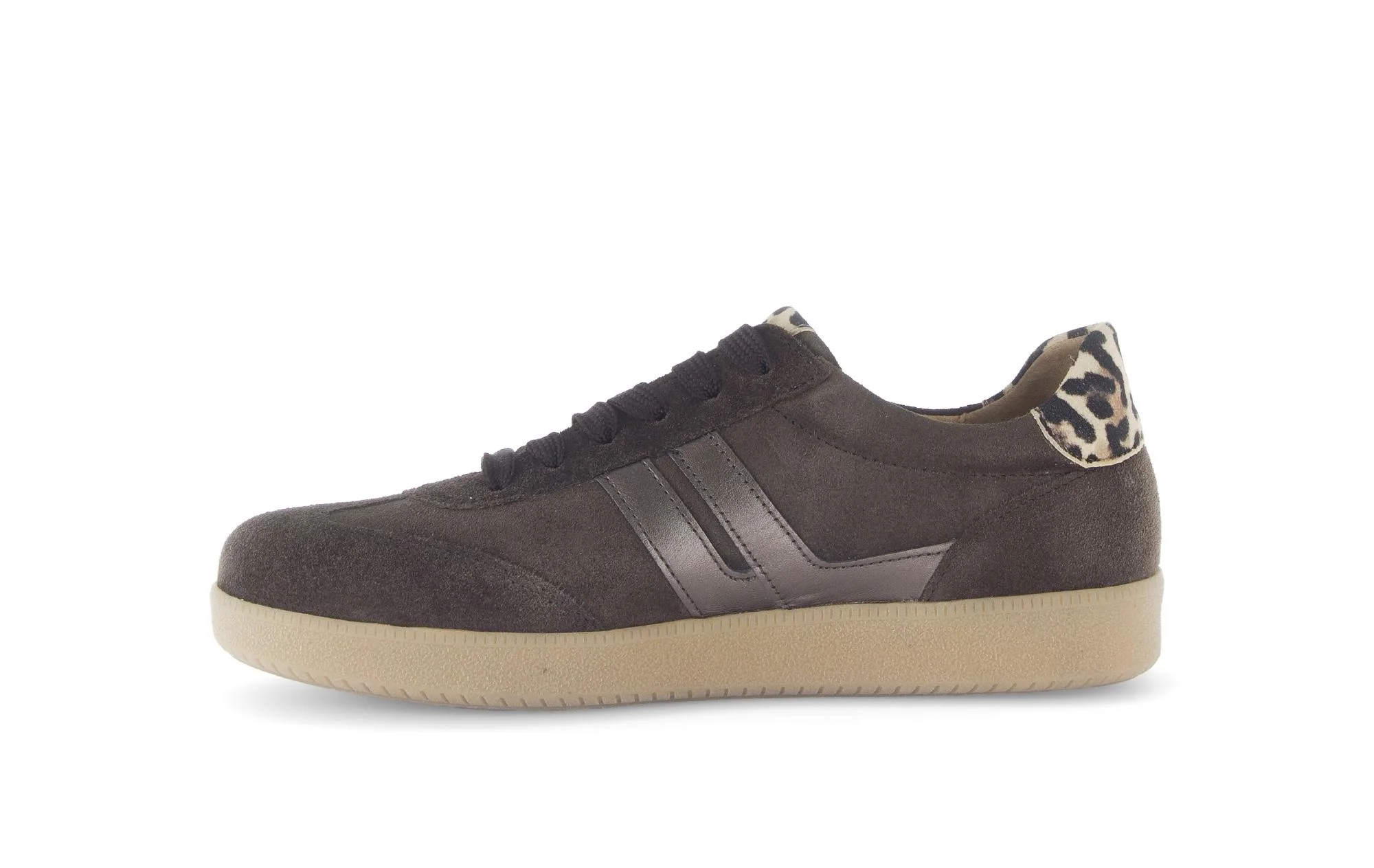 Baskets marron en nubuck - Image 2