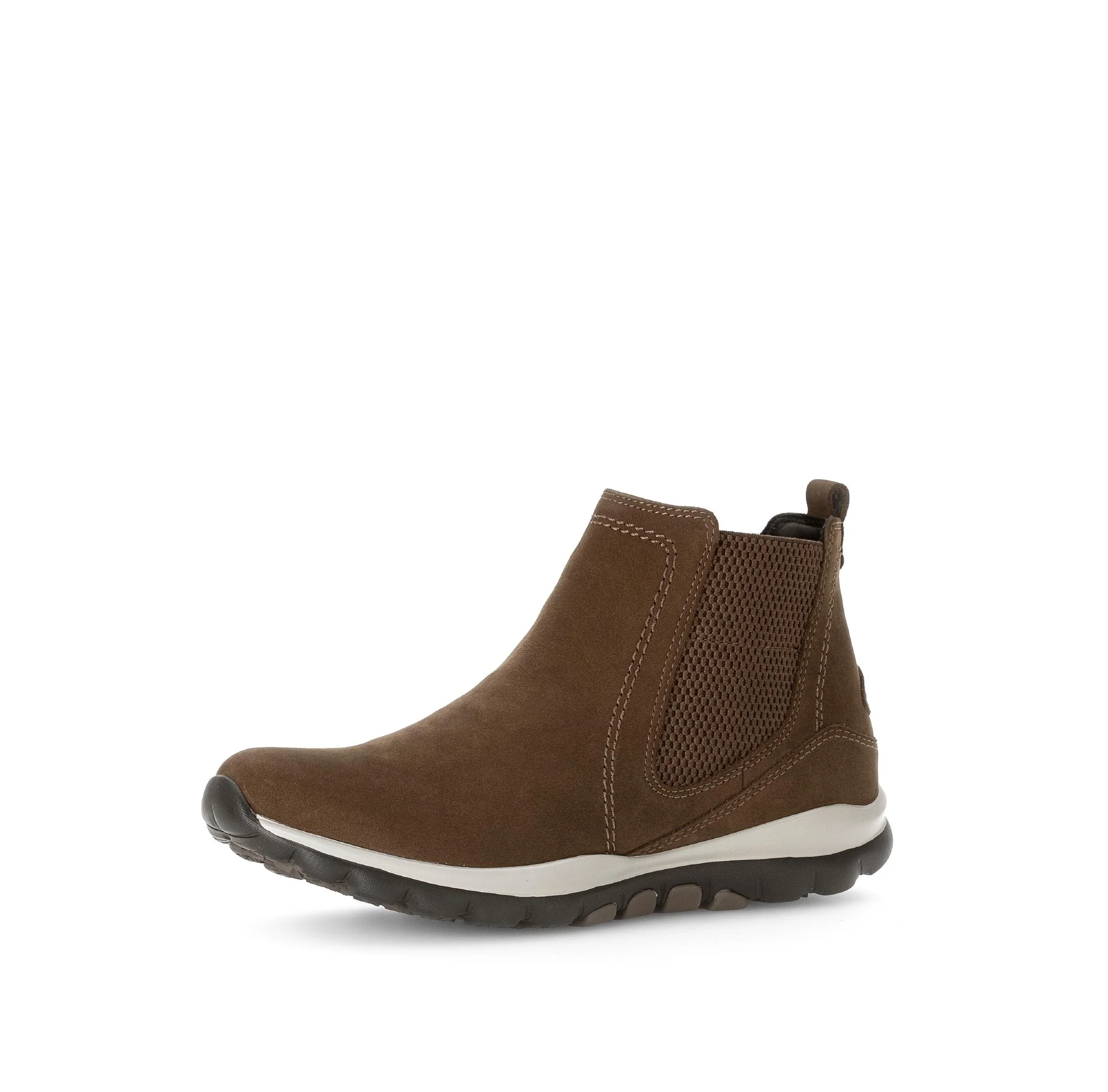 Bottines marron en cuir - Image 6