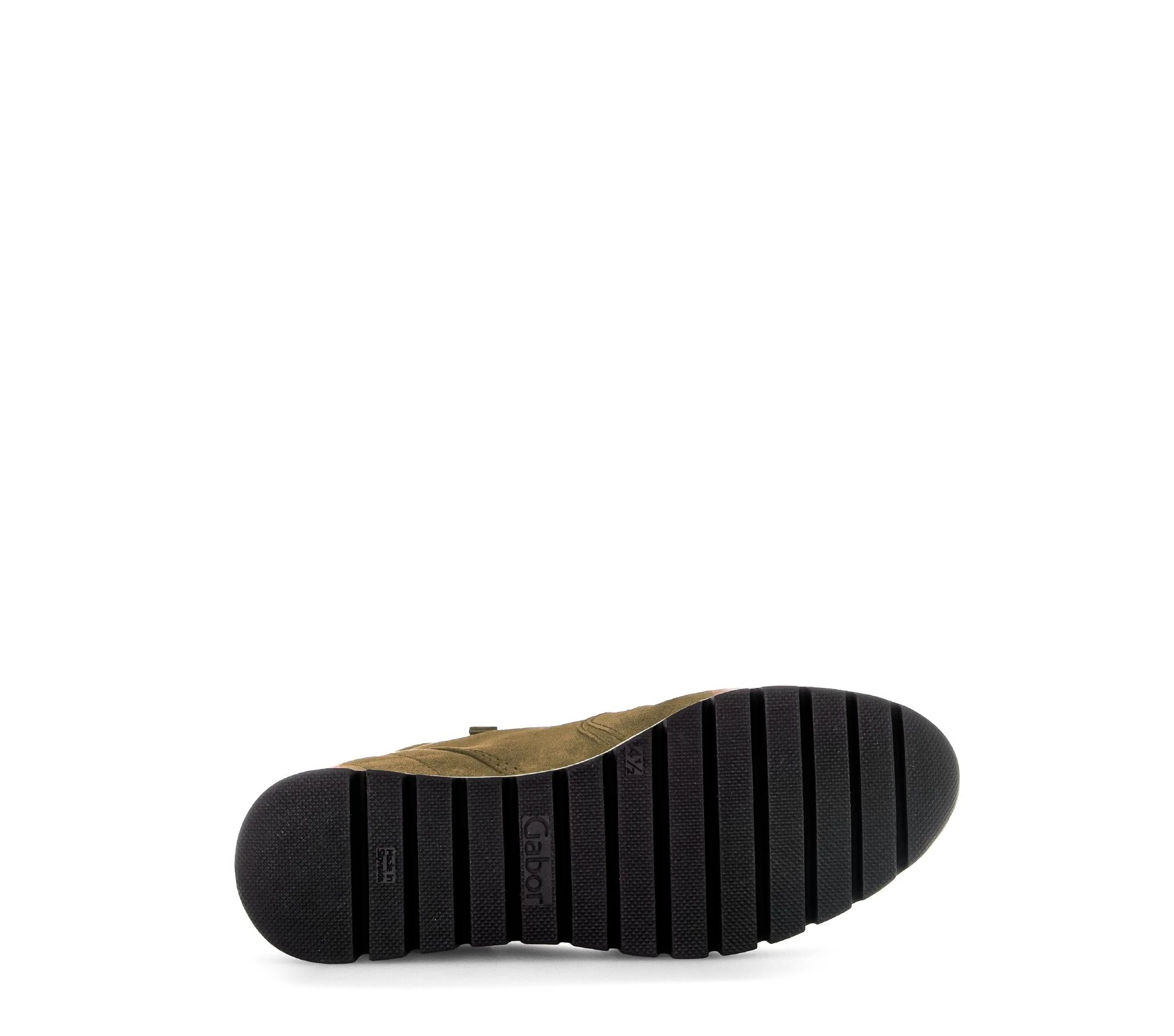 Baskets montantes kaki en nubuck - Image 7
