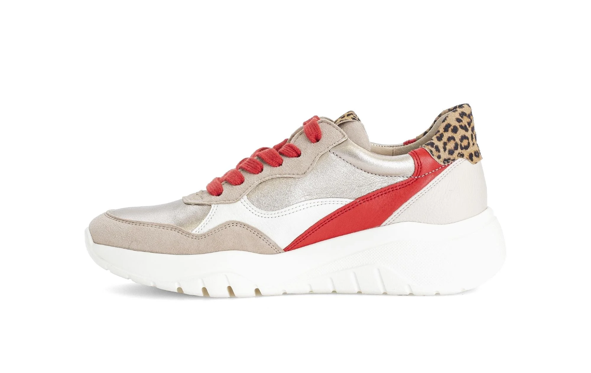 Baskets multicolores en cuir - Image 2