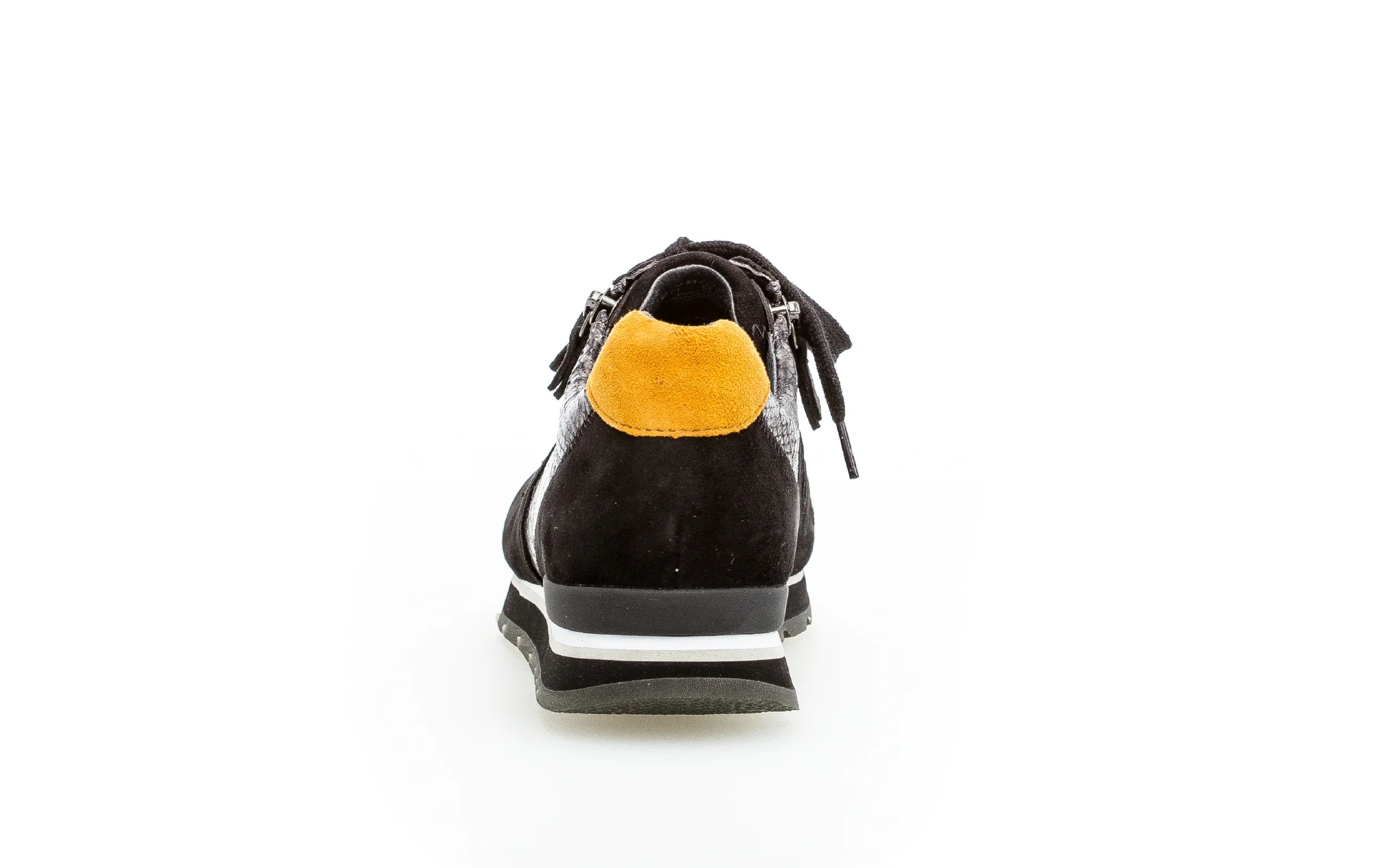 Baskets noires effet reptile - Image 6