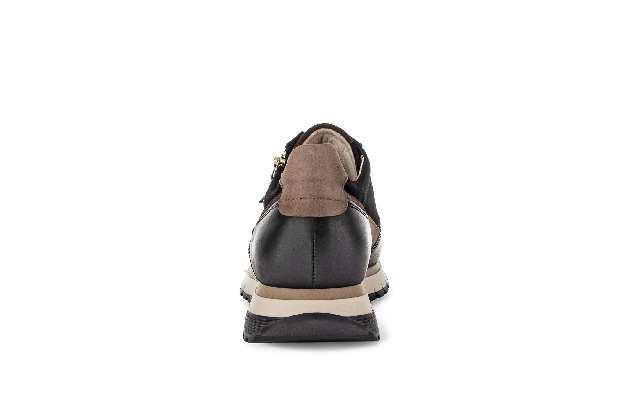 Baskets noires en cuir et nubuck - Image 4