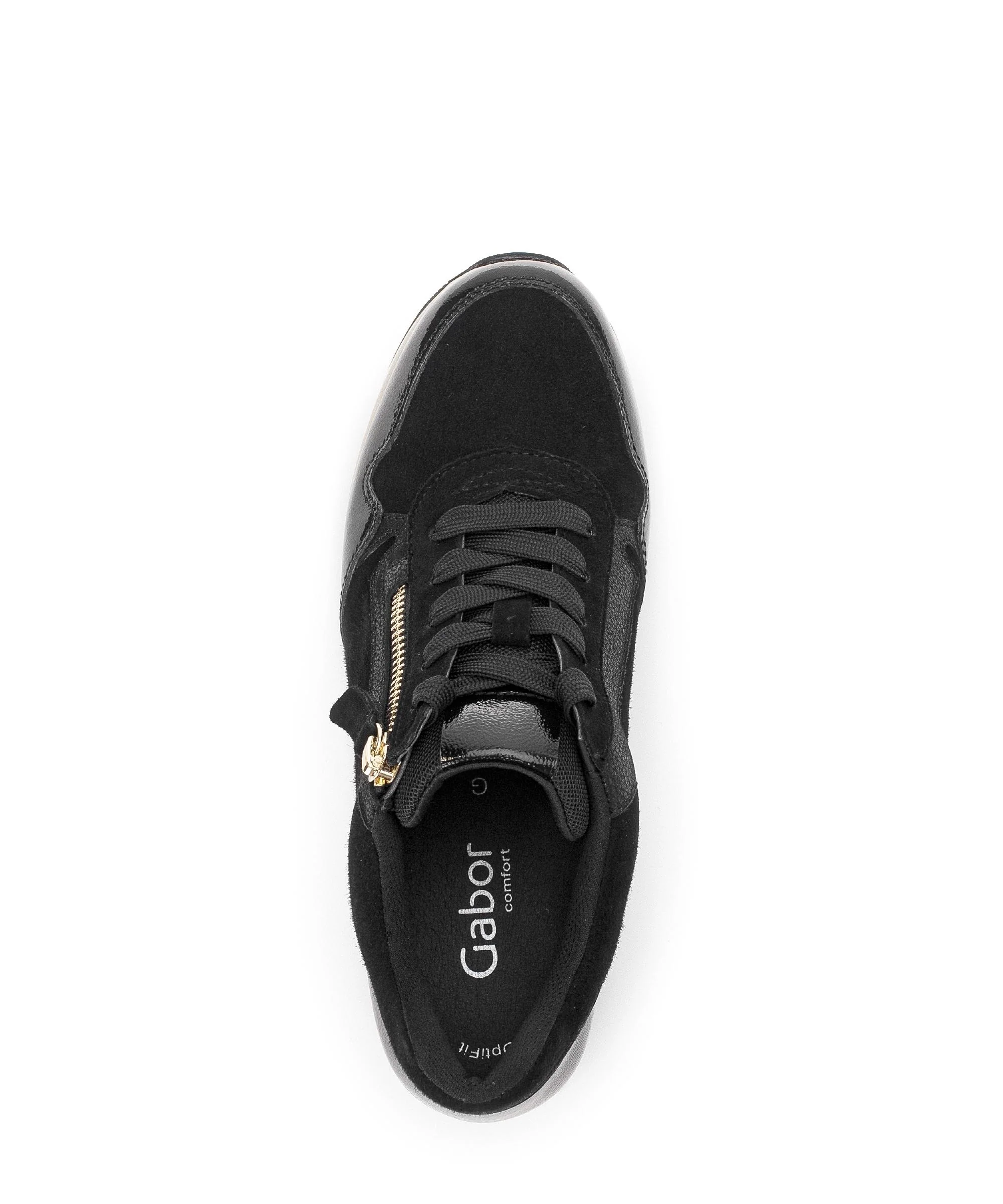 Baskets noires en cuir - Image 3
