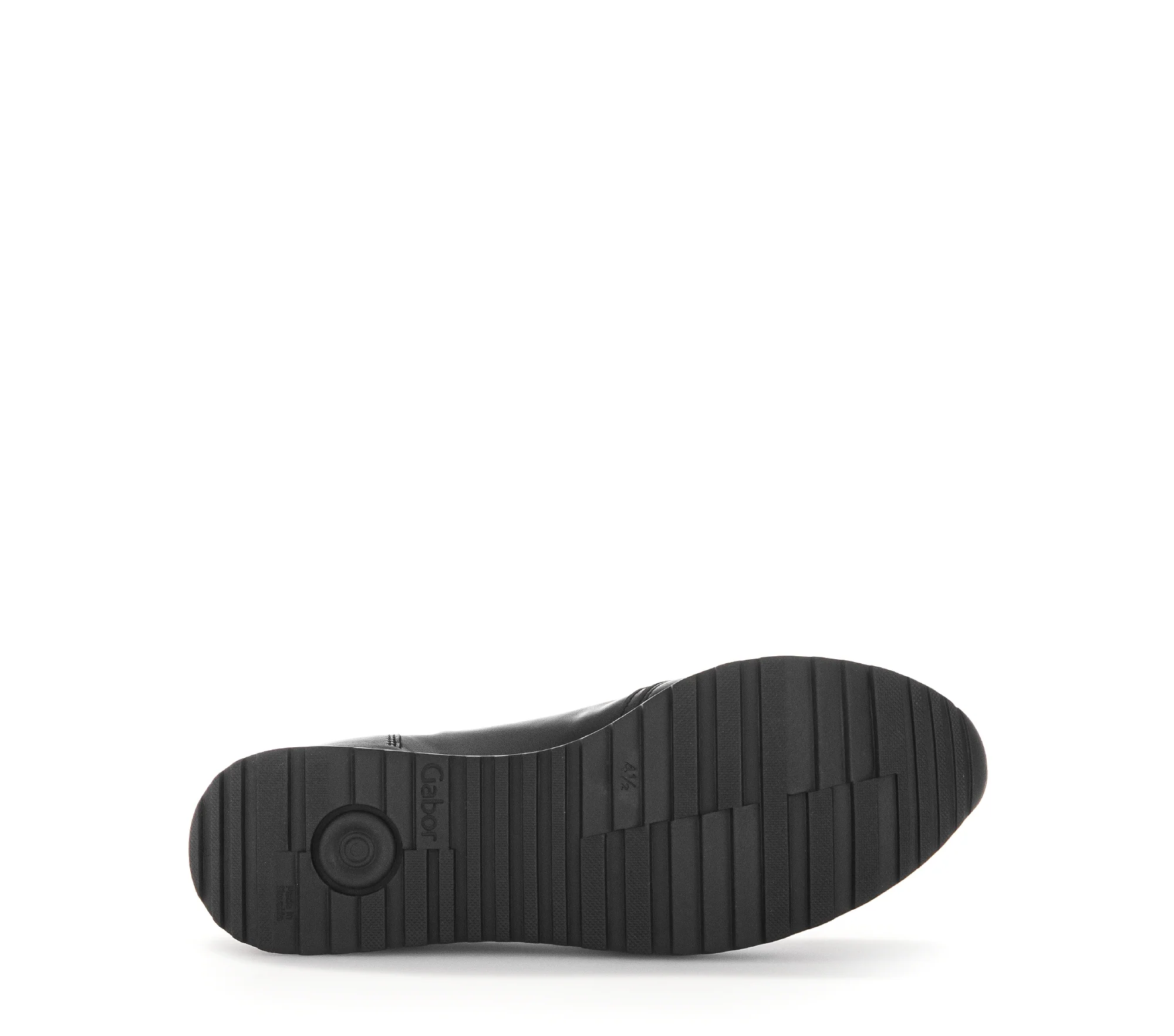 Baskets noires en cuir lisse - Image 7