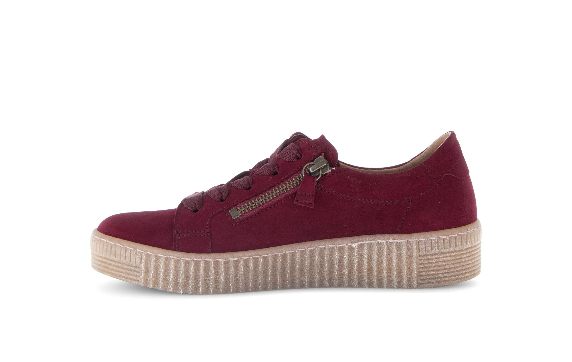 Baskets rouges en Nubuck - Image 2