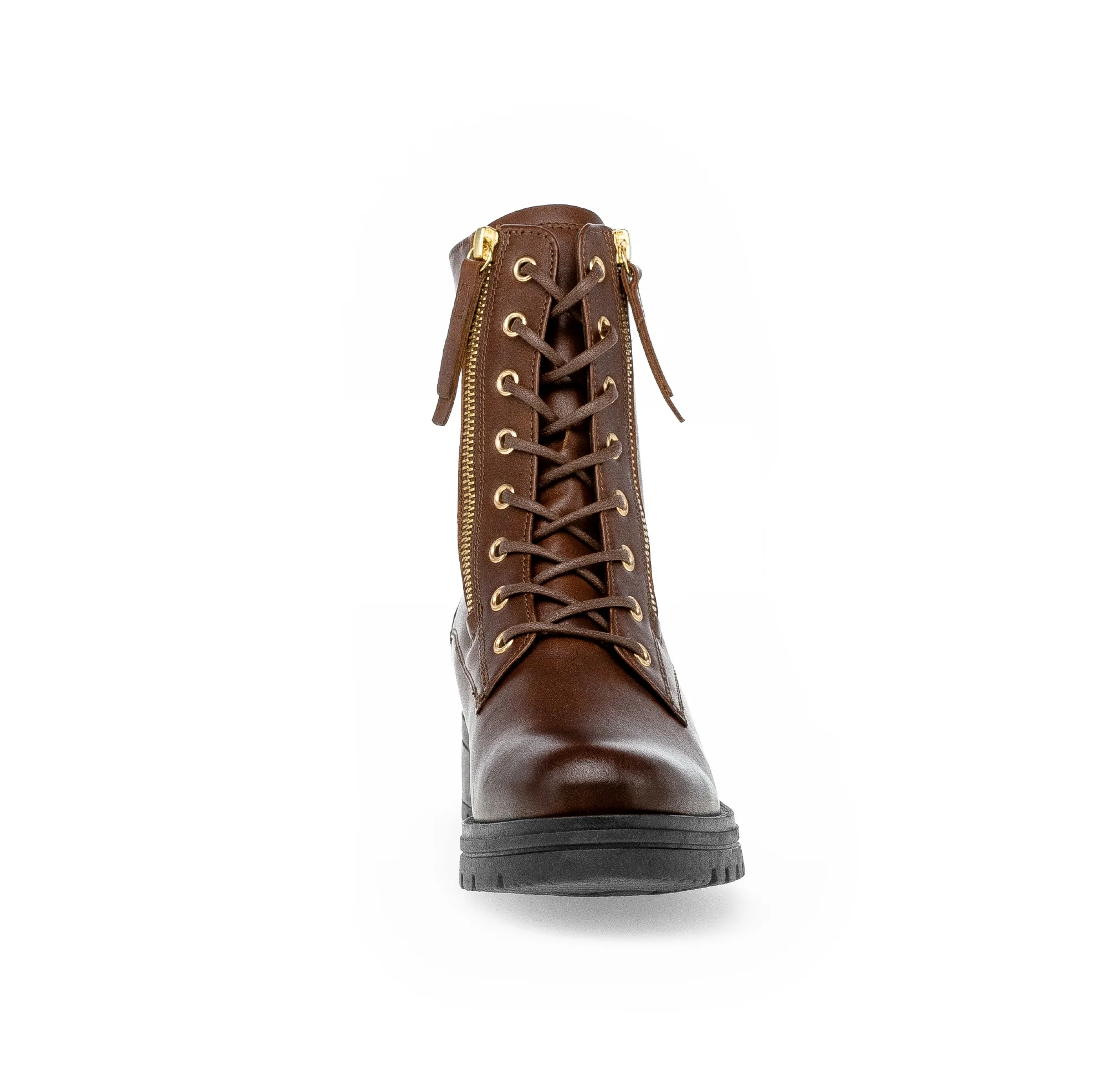 Bottines à lacets sattel en cuir lisse - Image 4