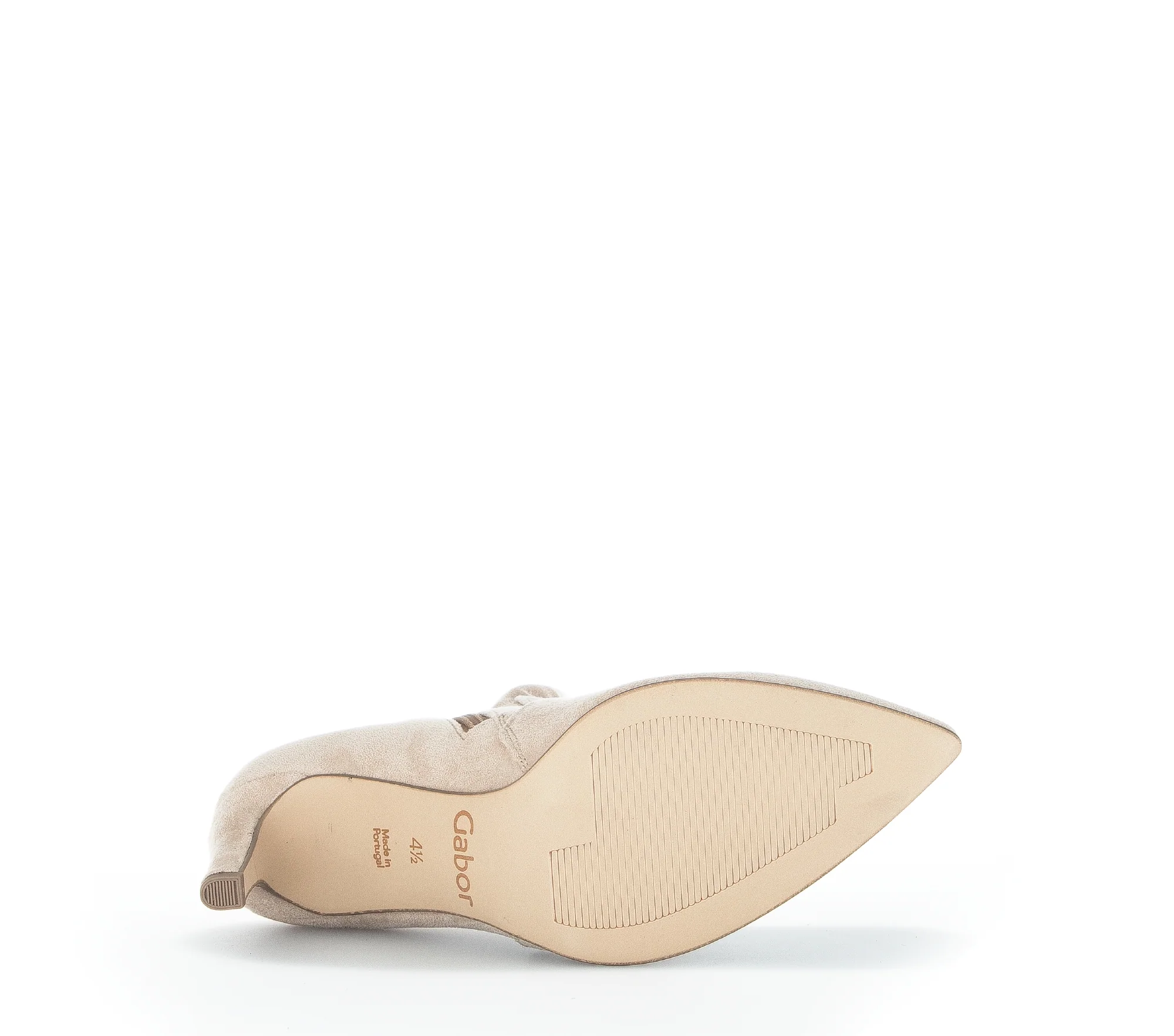 Bottines beiges en textile - Image 6