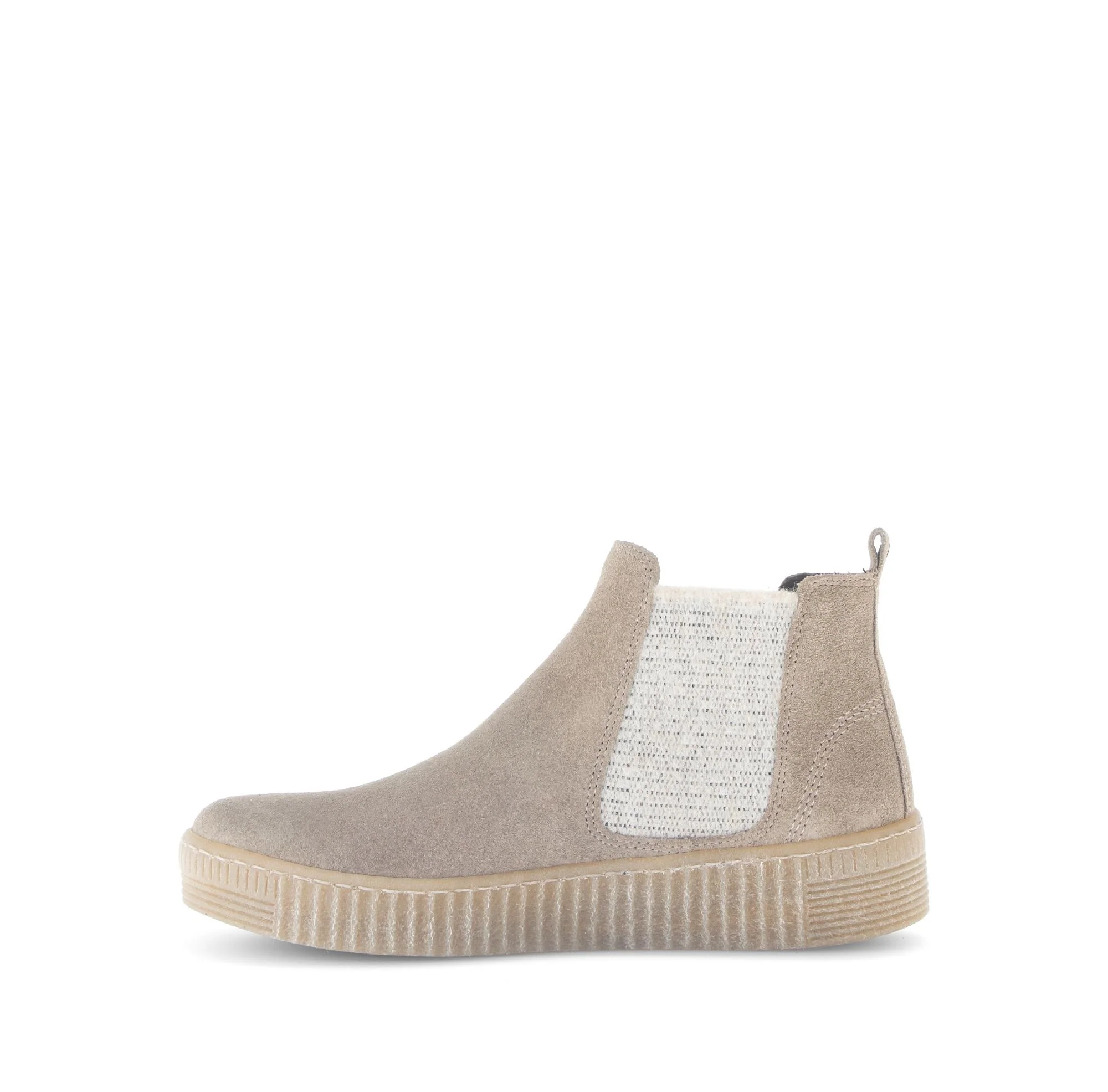 Bottines chelsea beiges en Nubuck - Image 2