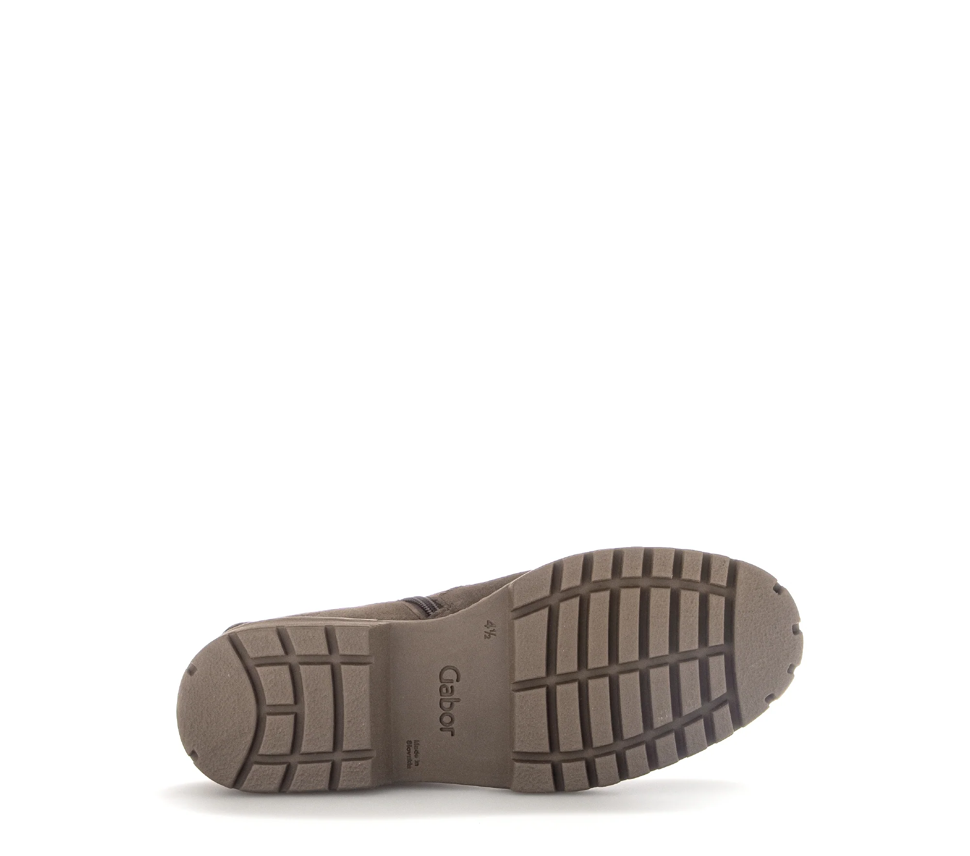 Bottines Mid taupe en velours - Image 7