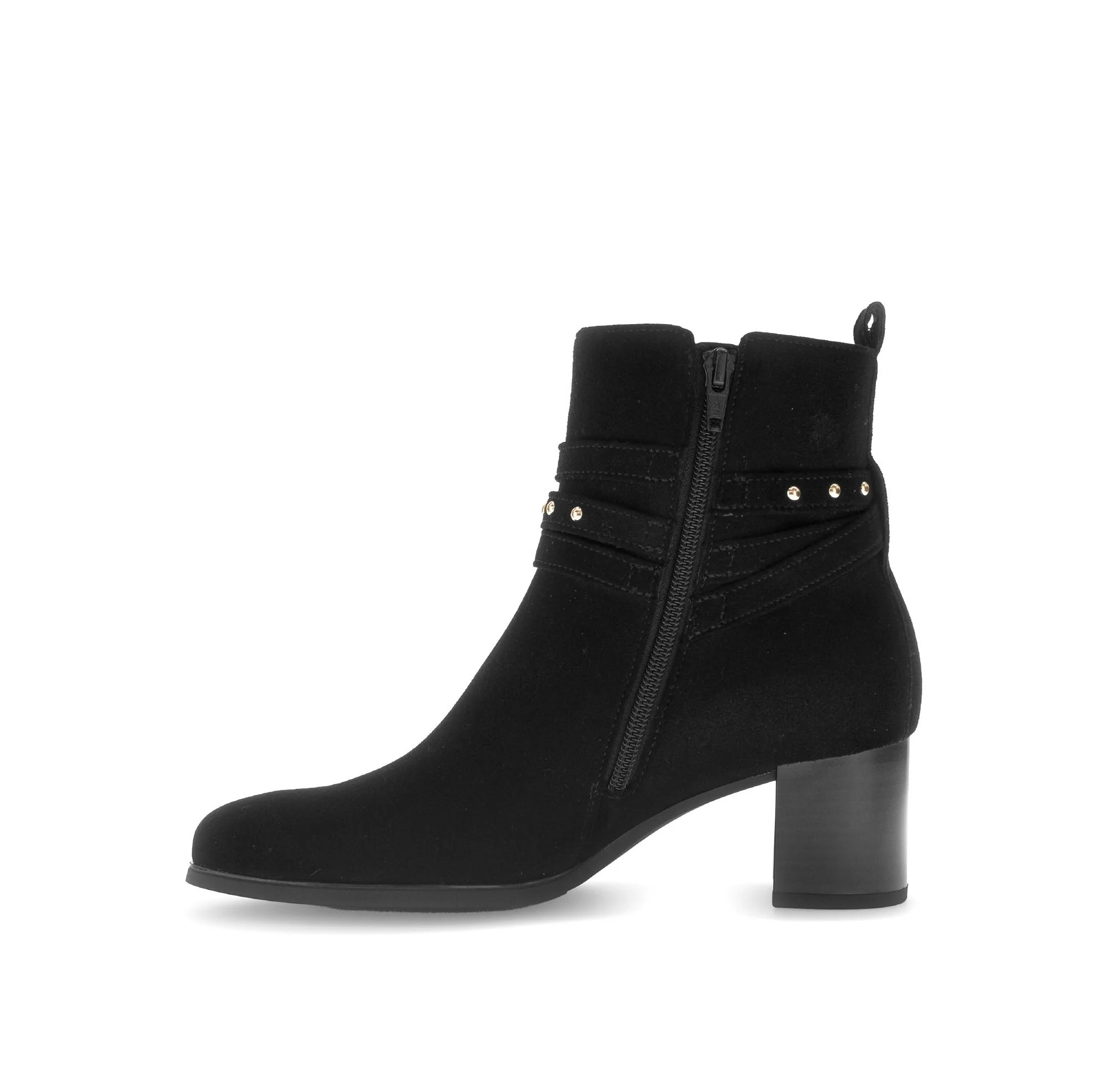 Bottines noires en cuir - Image 2