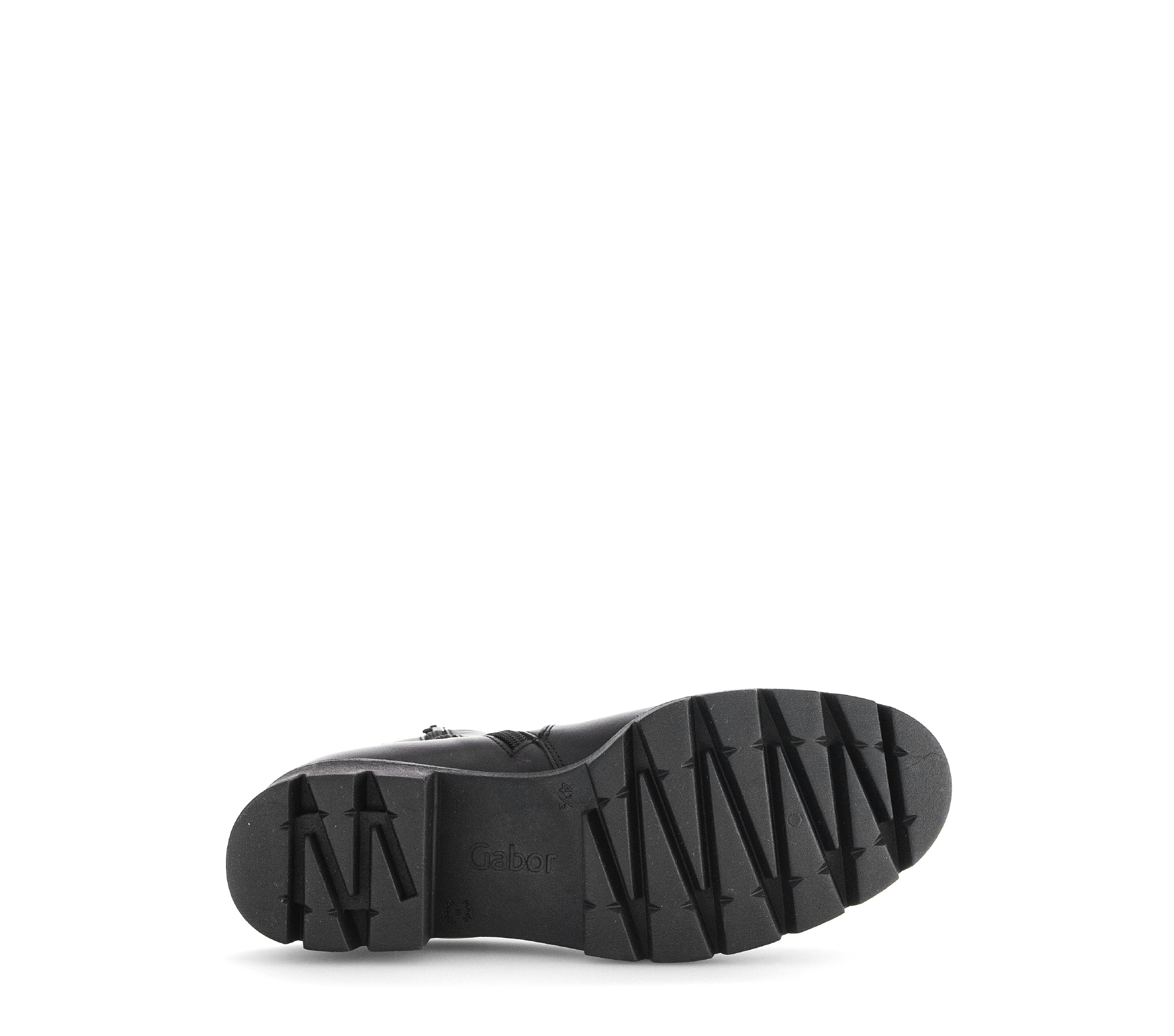 Bottines noires en cuir lisse - Image 7