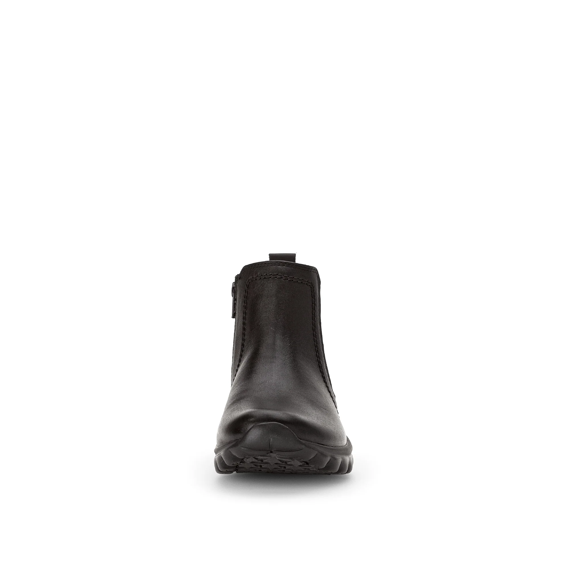 Bottines noirs en cuir lisse - Image 5
